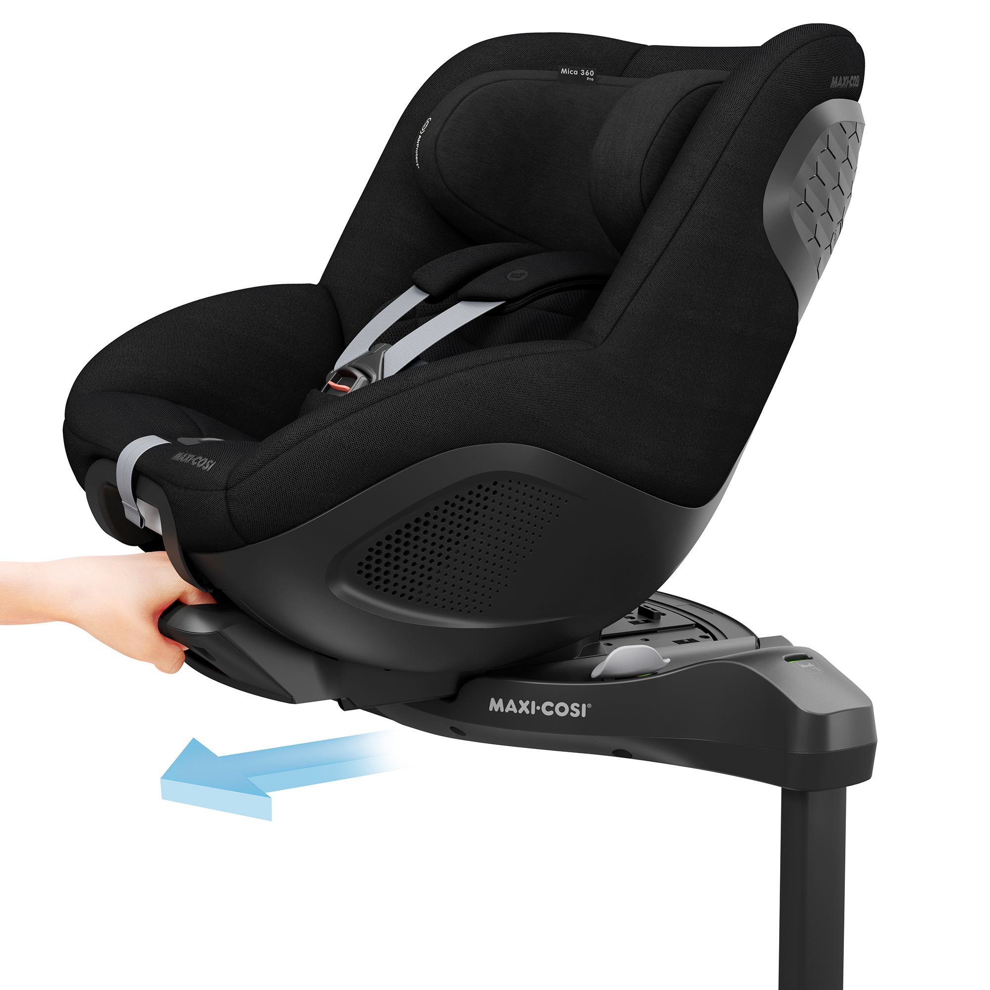 Reboarder 0-18 kg, Gruppe 0+/1, MAXI-COSI Premium, Schwarz – Produktansicht