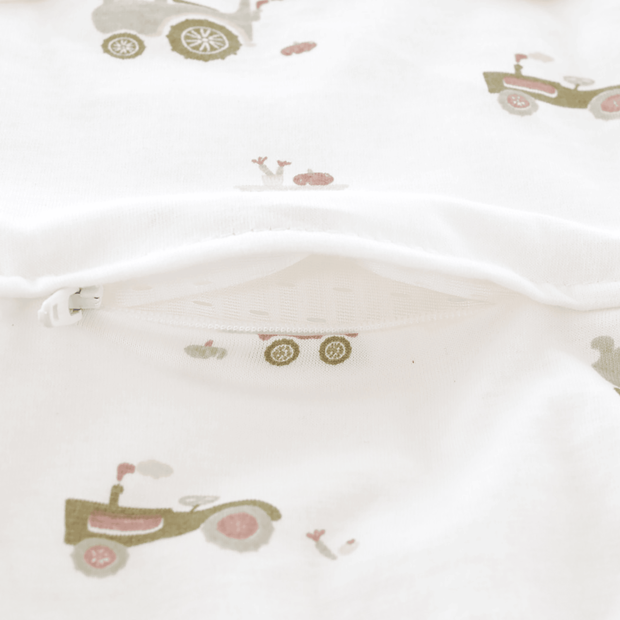 Ganzjahresschlafsäcke, Träumeland, Weiß – Produktansicht