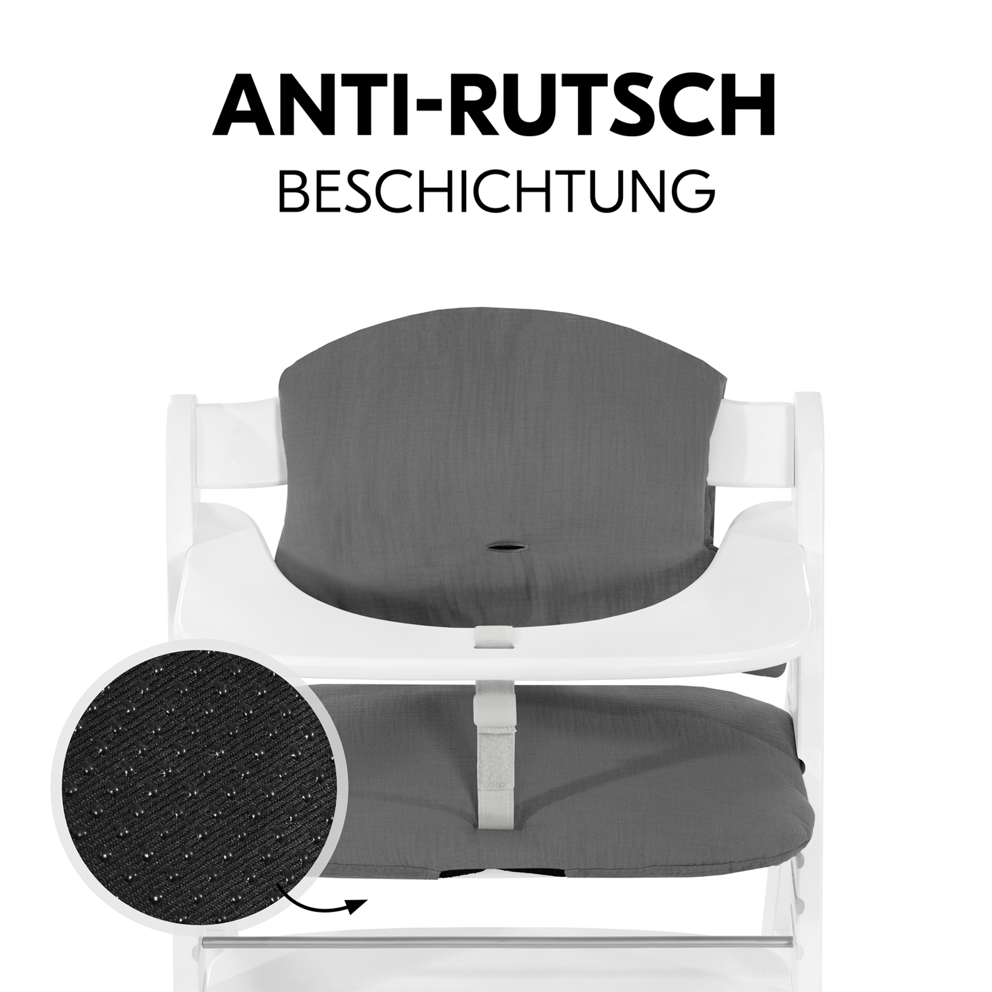 Hochstuhl Zubehör, hauck, Grau – Produktansicht