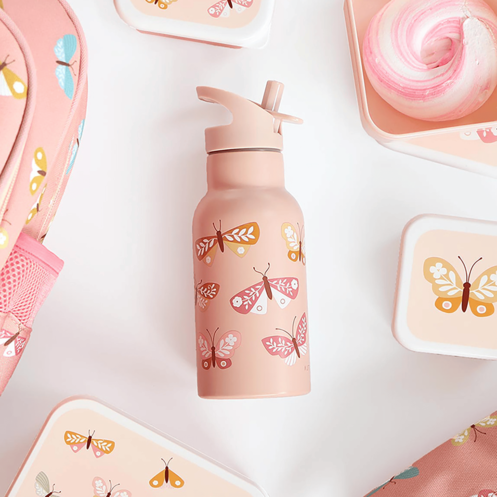 Trinkflaschen, Lovely Company, Pink – Produktansicht