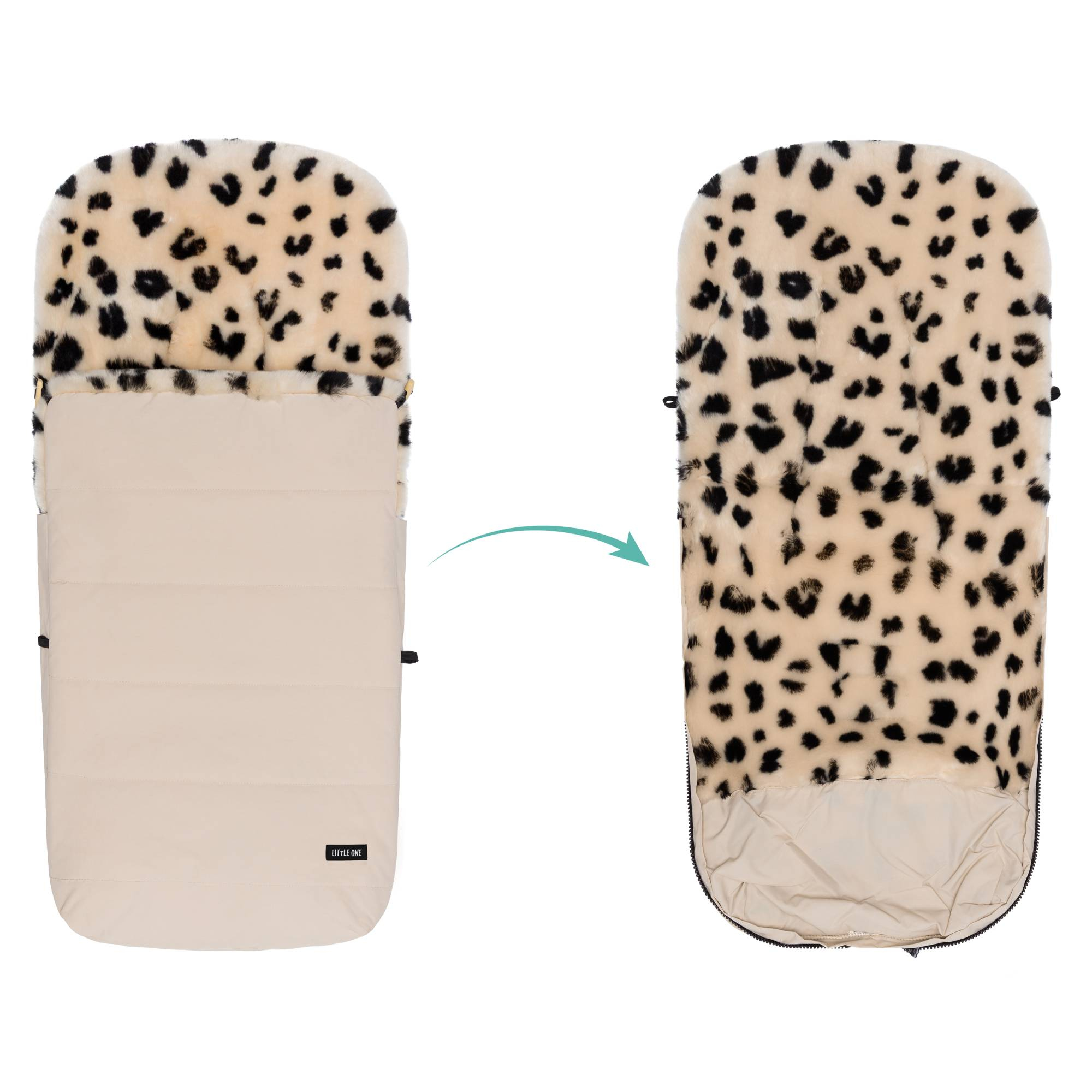 Fußsäcke & Decken, LITTLE ONE, Beige – Produktansicht