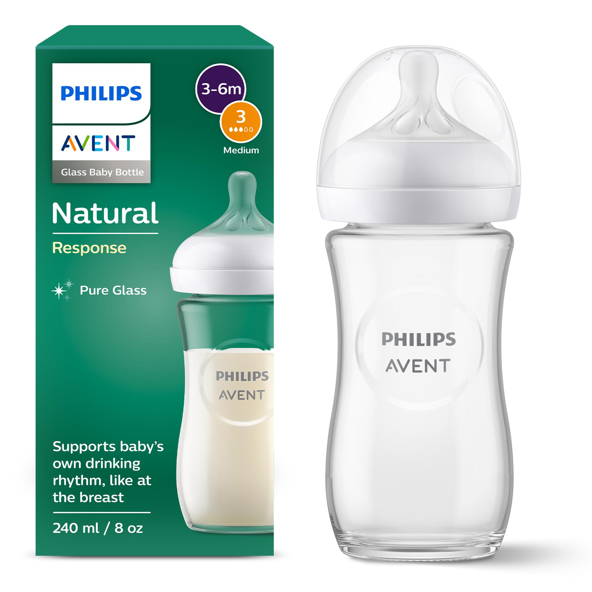 Babyfläschchen, PHILIPS AVENT, Transparent – Produktansicht