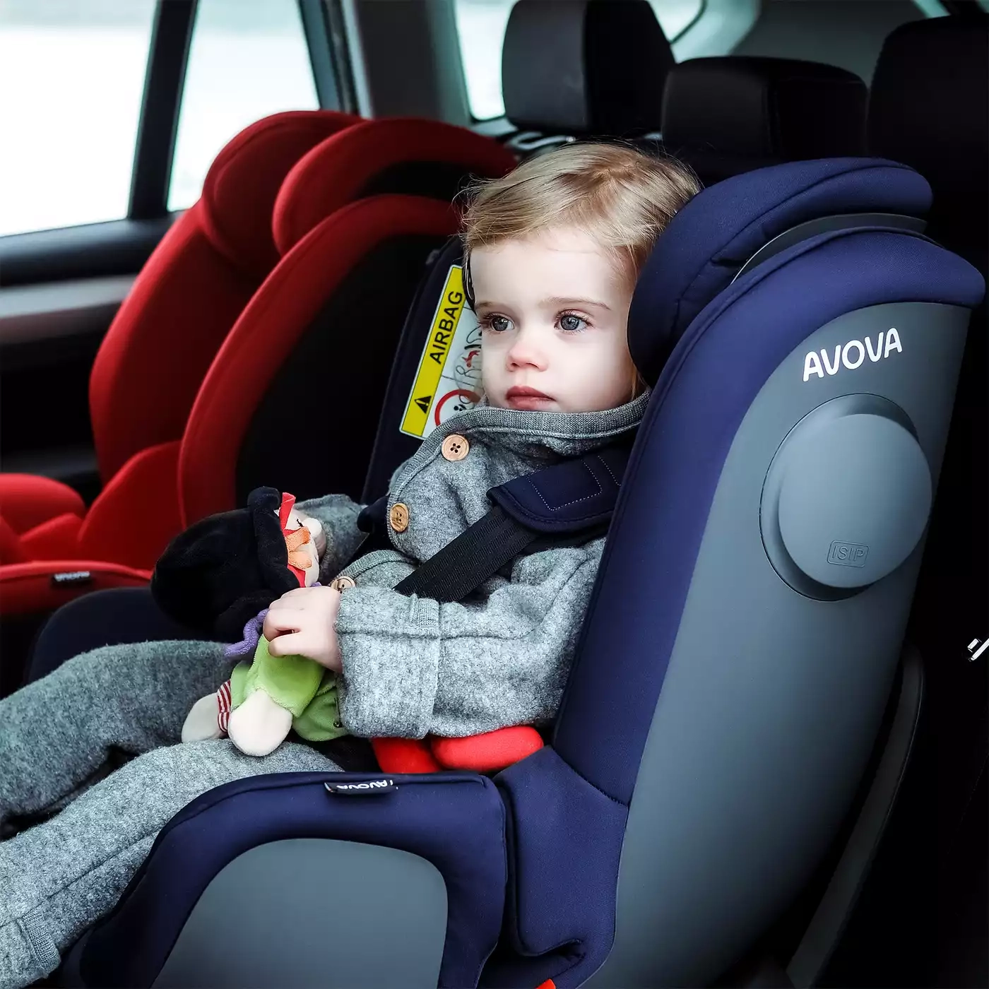 Kindersitze 9-36 kg, Gruppe 1/2/3, AVOVA – Produktansicht