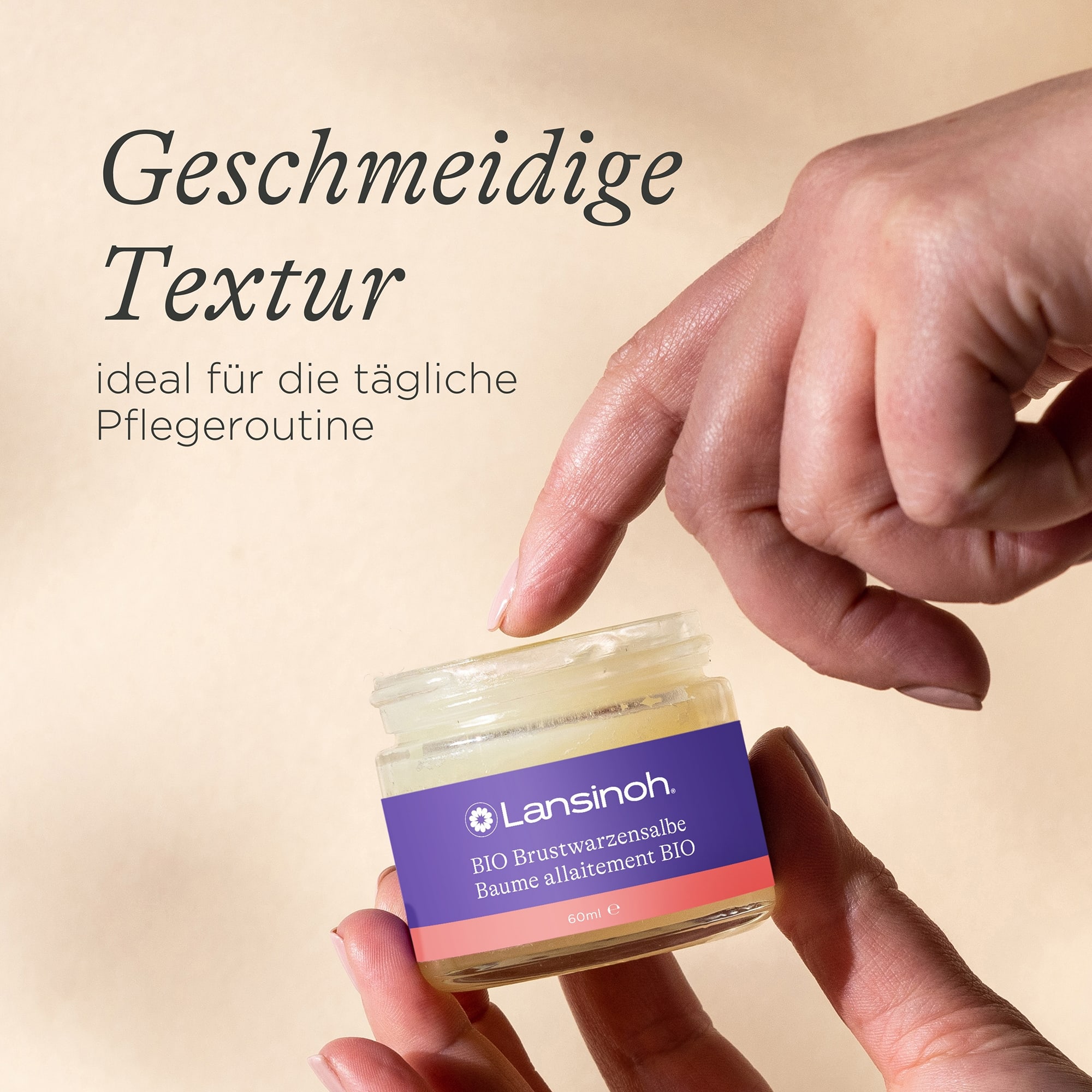 Körperpflege, Lansinoh, Lila – Produktansicht