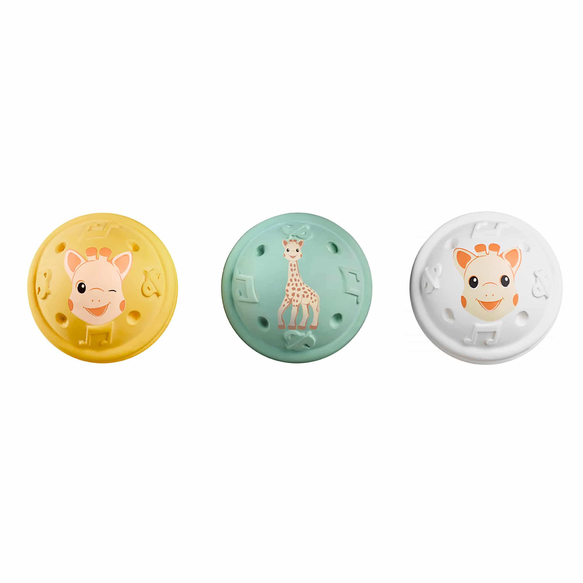 Spielbälle, SOPHIE GIRAFE, Mehrfarbig – Produktansicht