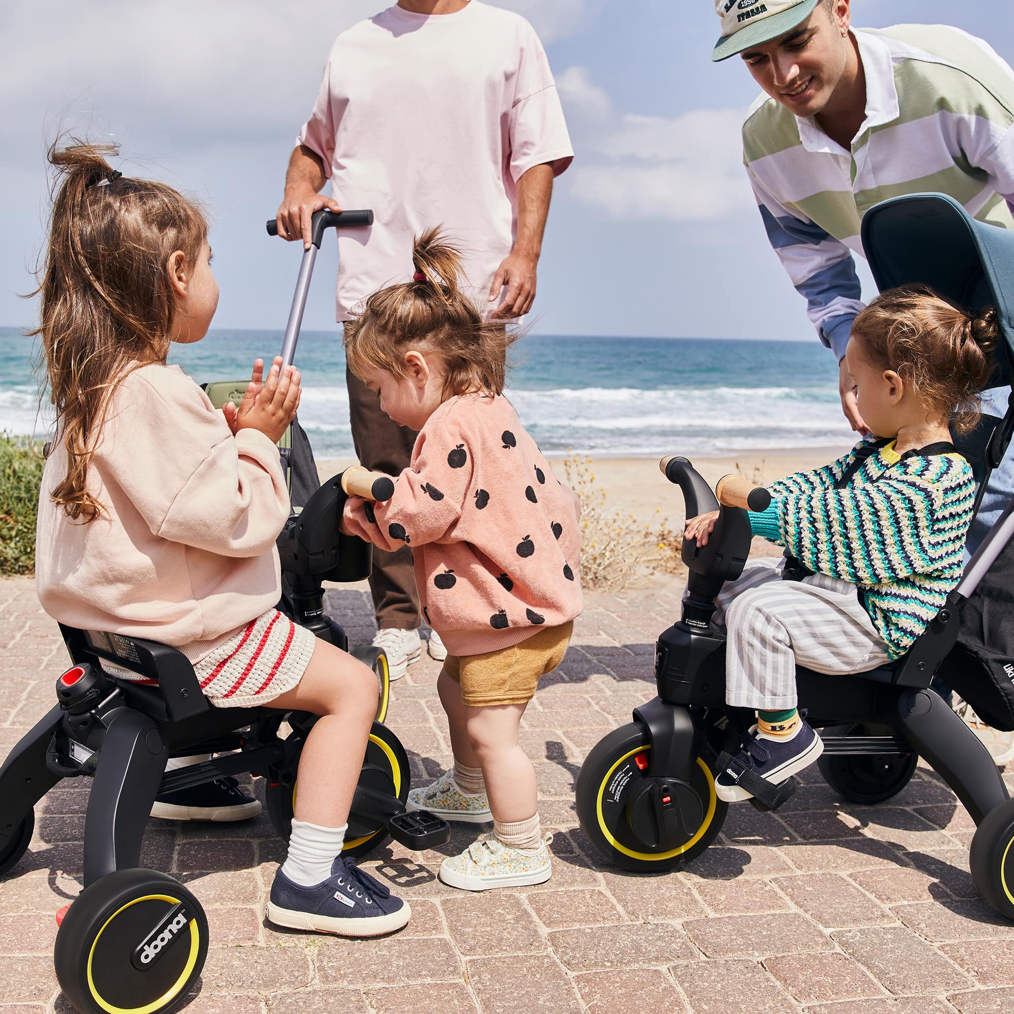 Dreiräder, doona, Blau – Produktansicht