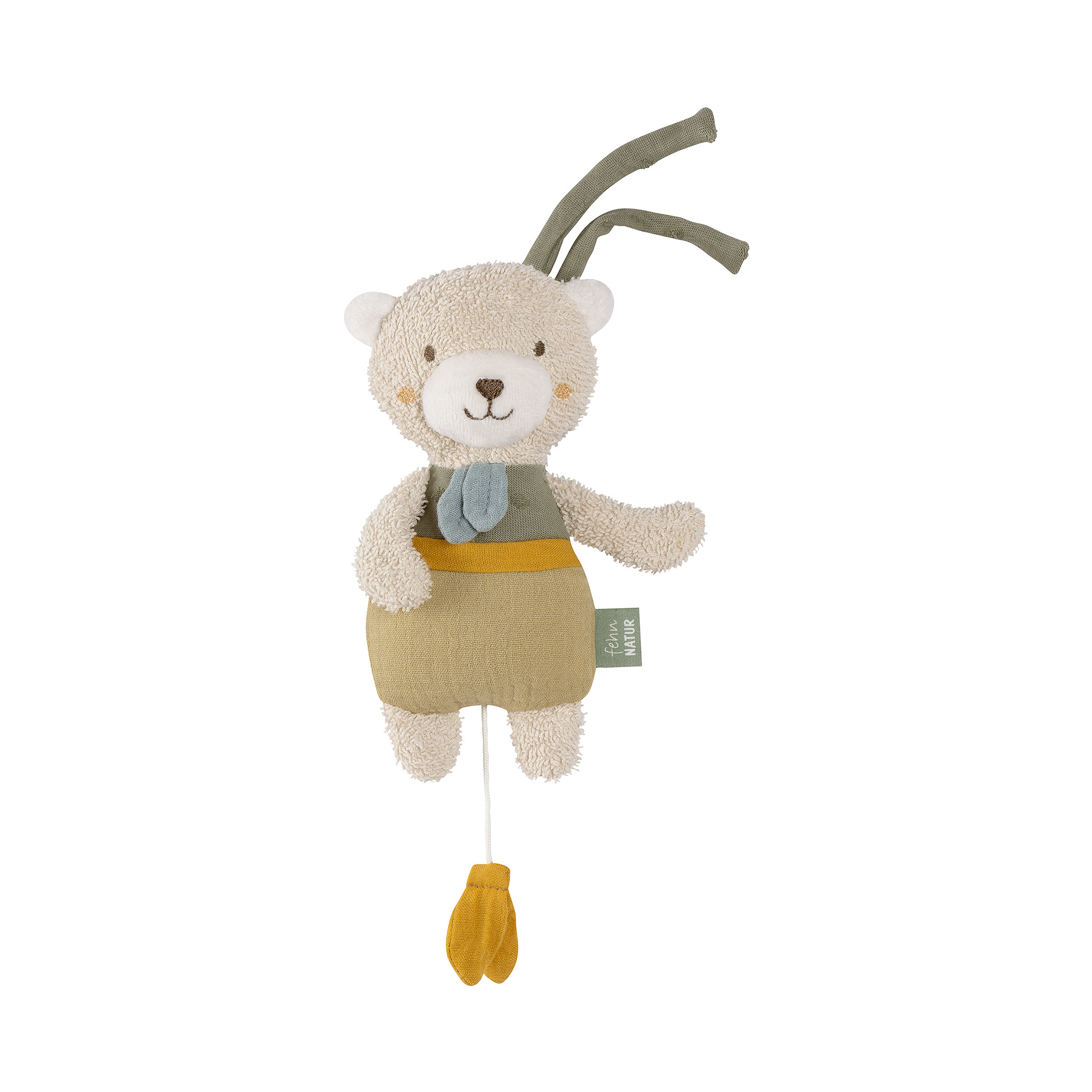 fehn Spieluhren, fehn, Grün – Besonderheit: gefertigt aus Bio-Baumwolle