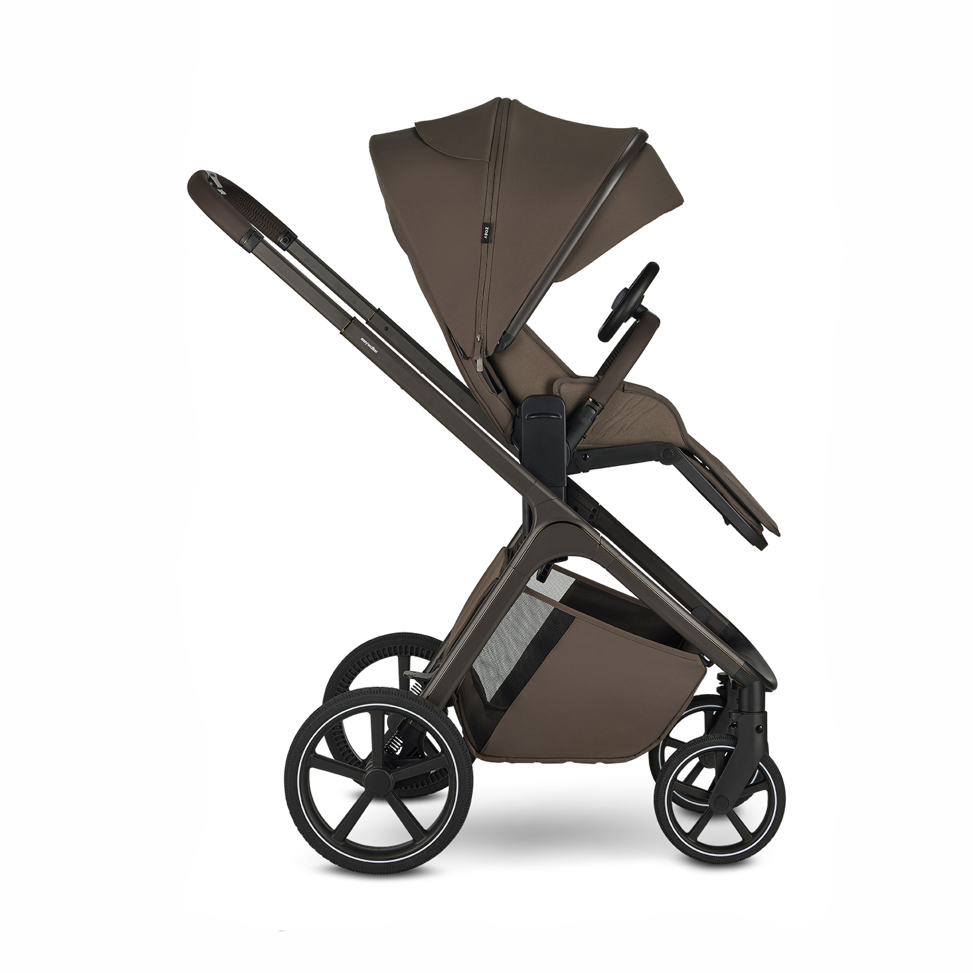 Kombi-Kinderwagen, easywalker, Braun – Produktansicht