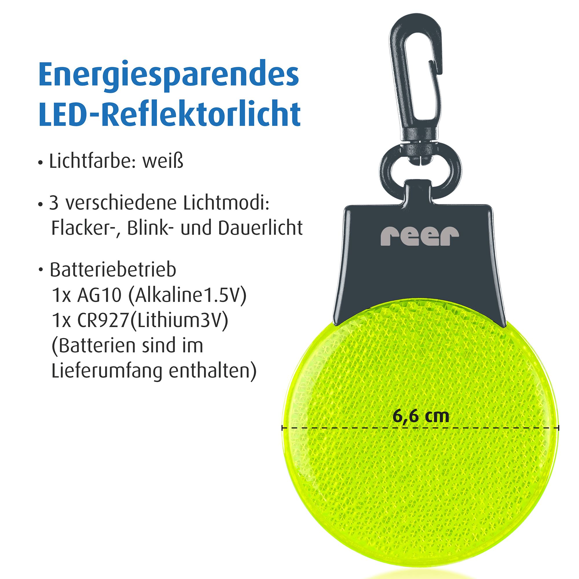Kinderwagen Zubehör, reer, Gelb – Produktansicht