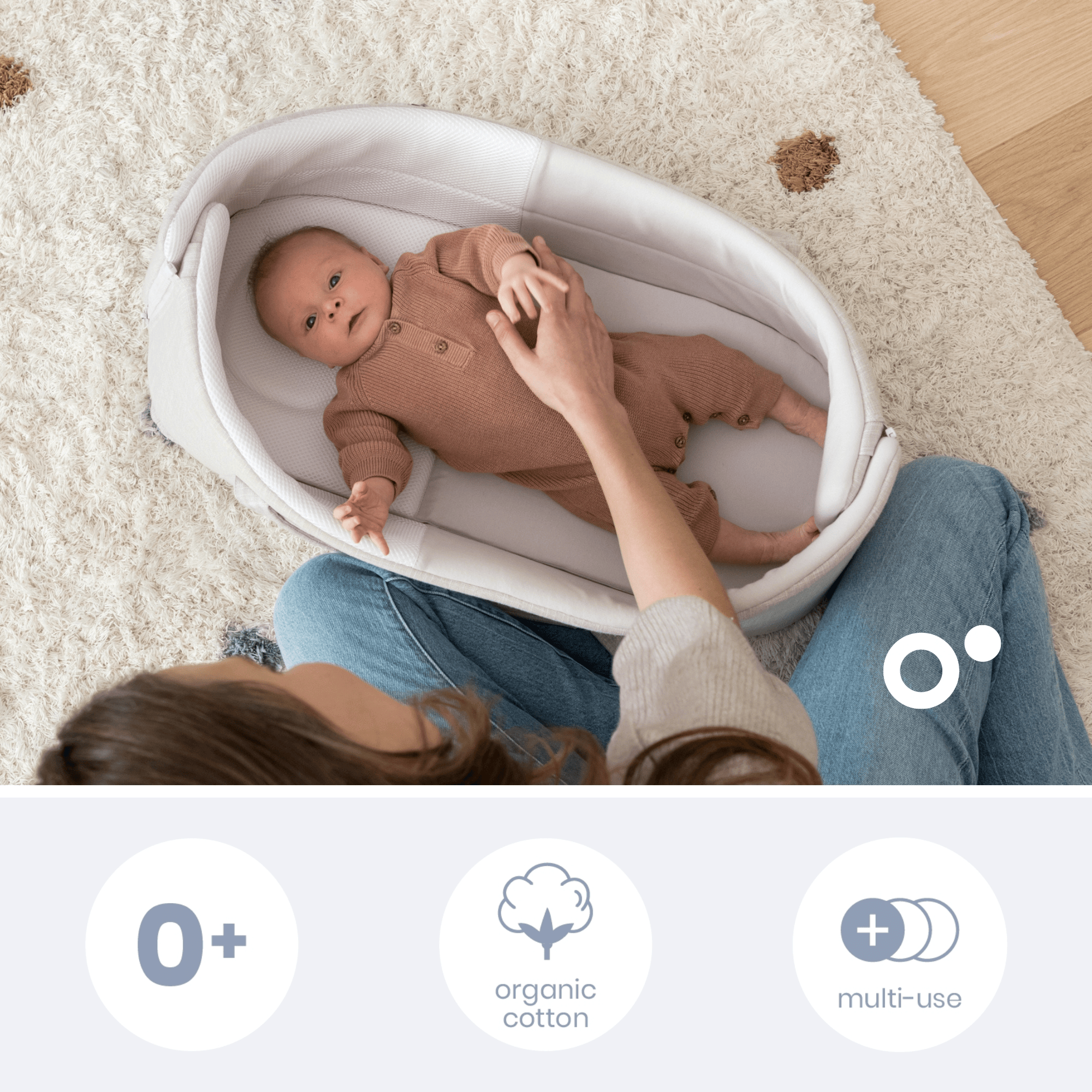 Nestchen, doomoo, Beige – Produktansicht