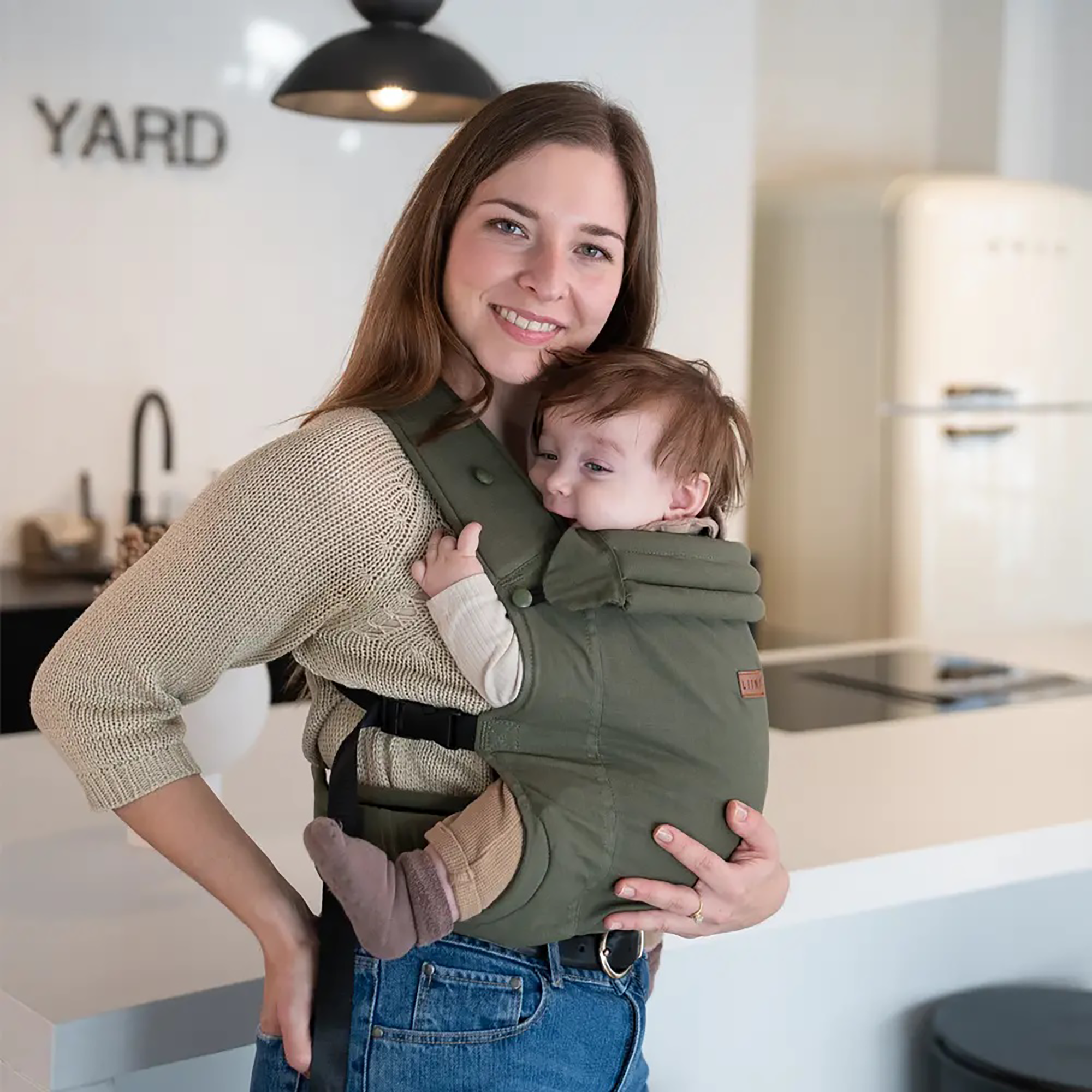 Babytragen, LIINI, Grün – Produktansicht