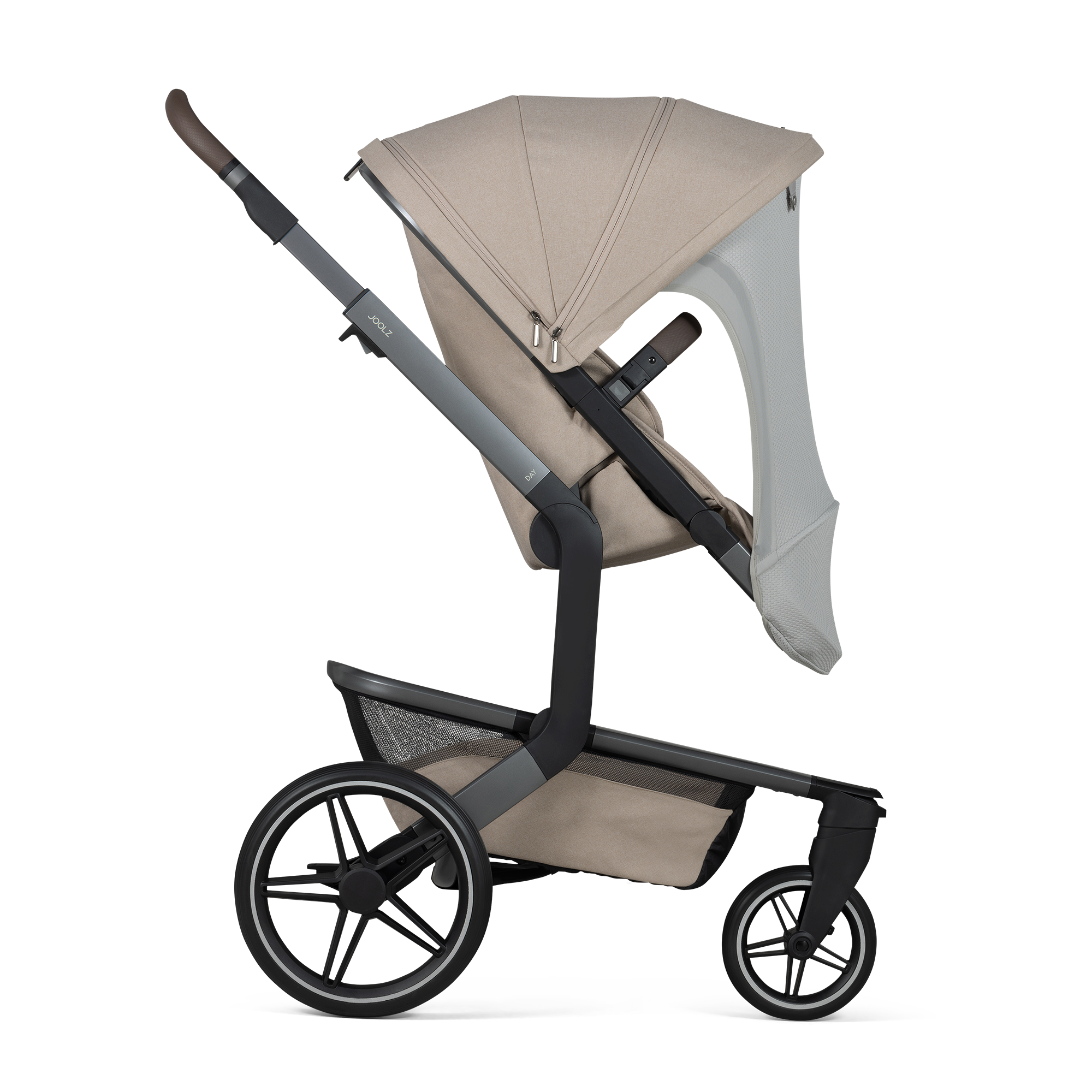 Sonnen- & Insektenschutz Kinderwagen, JOOLZ, Weiß – Produktansicht