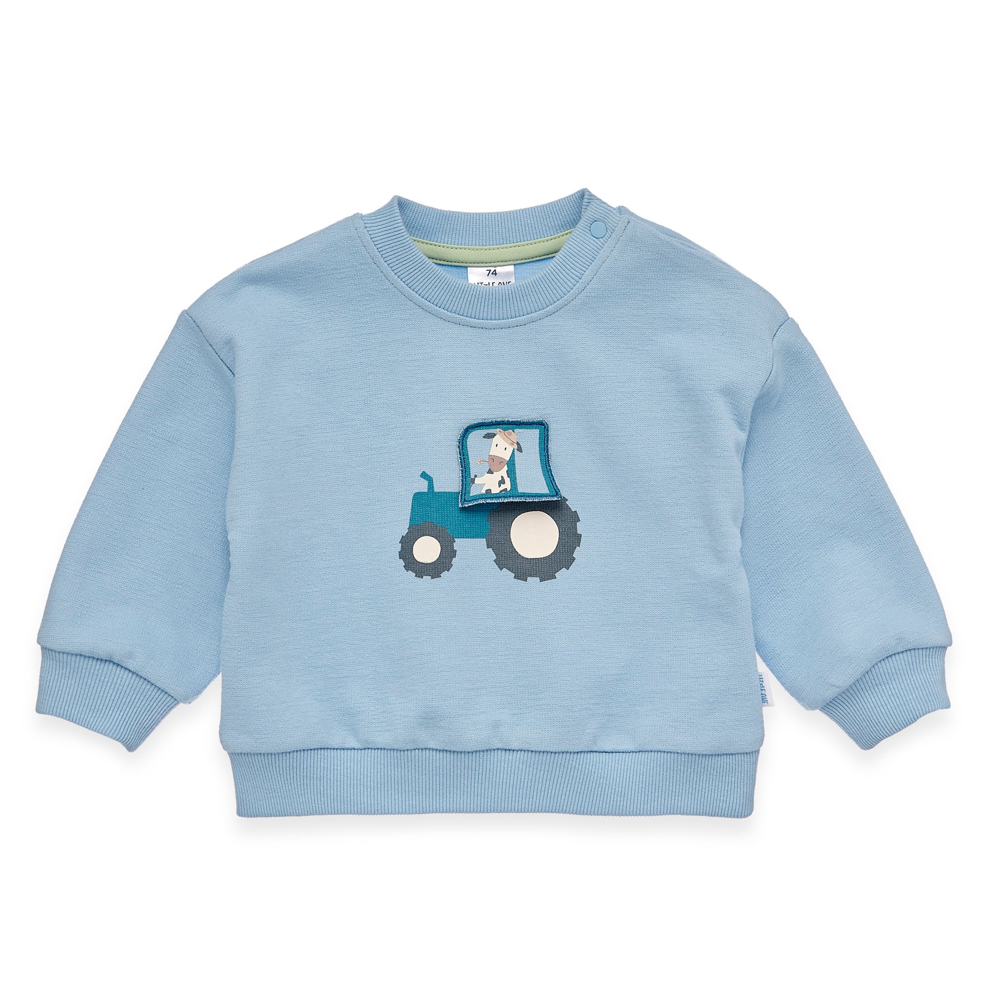 Pullover & Sweatshirts, LITTLE ONE, Blau – Besonderheit: aus 100% Baumwolle