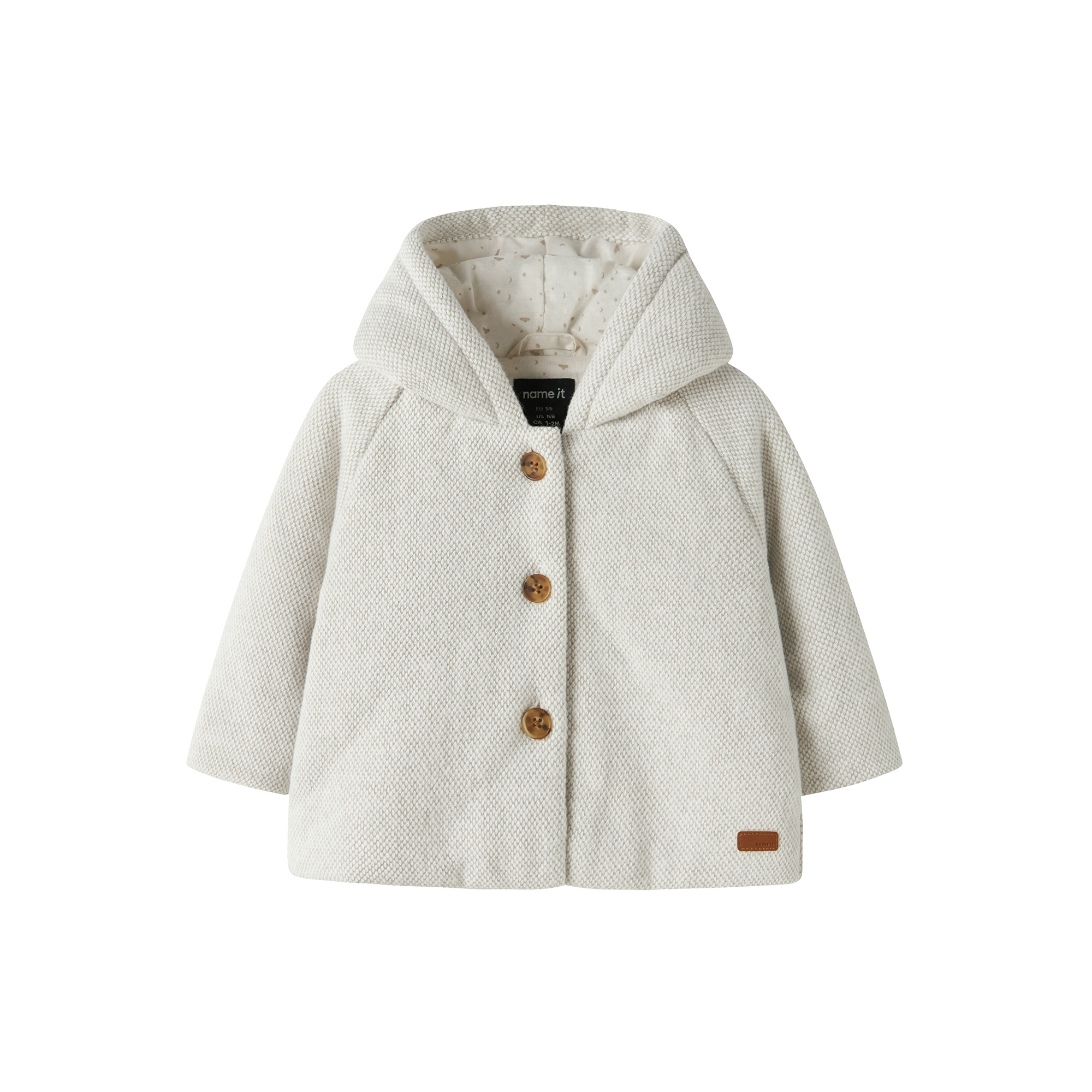 Jacken, name it, Beige – Besonderheit: durchgehende Knopfleiste