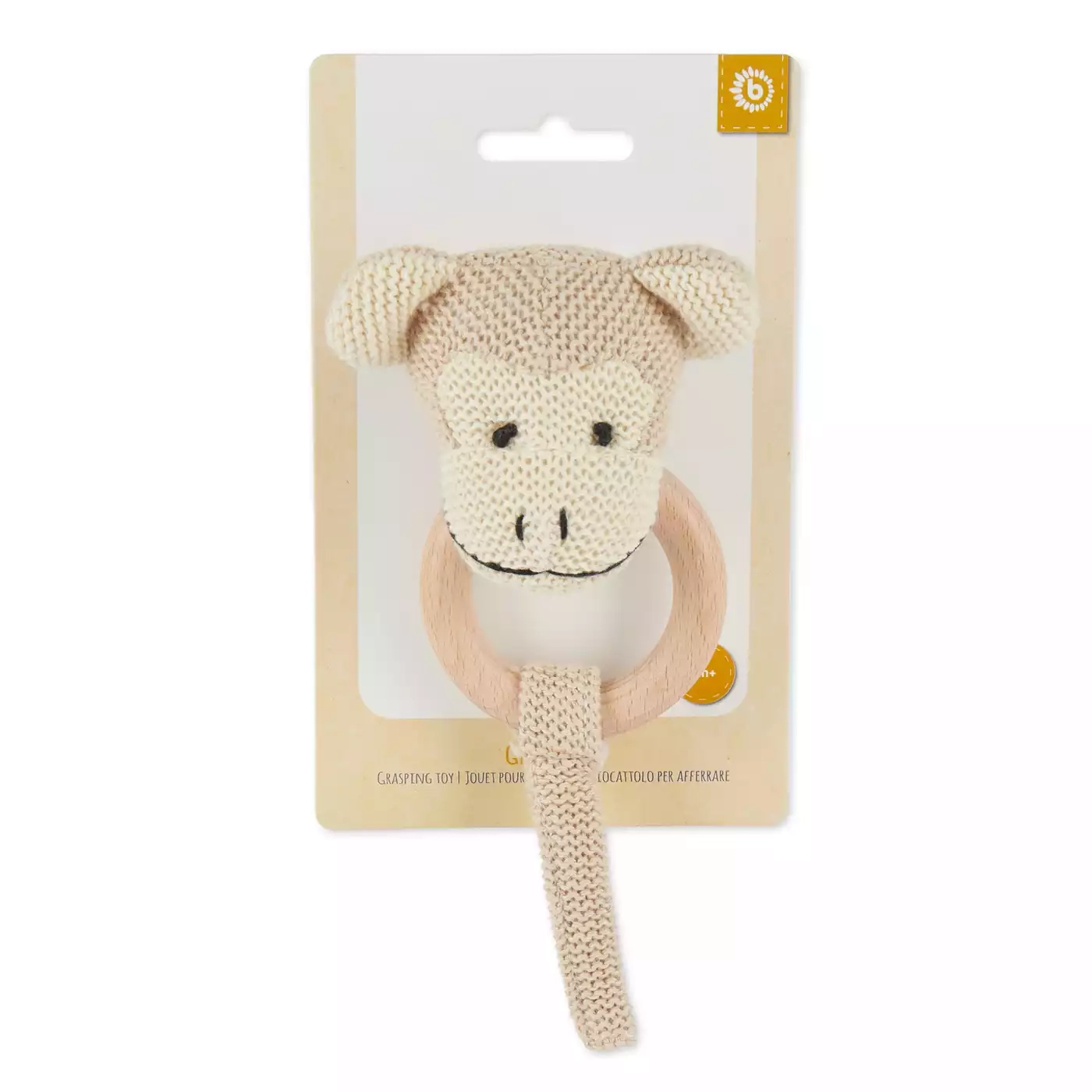 Rasseln & Greiflinge, bieco, Beige – Produktansicht