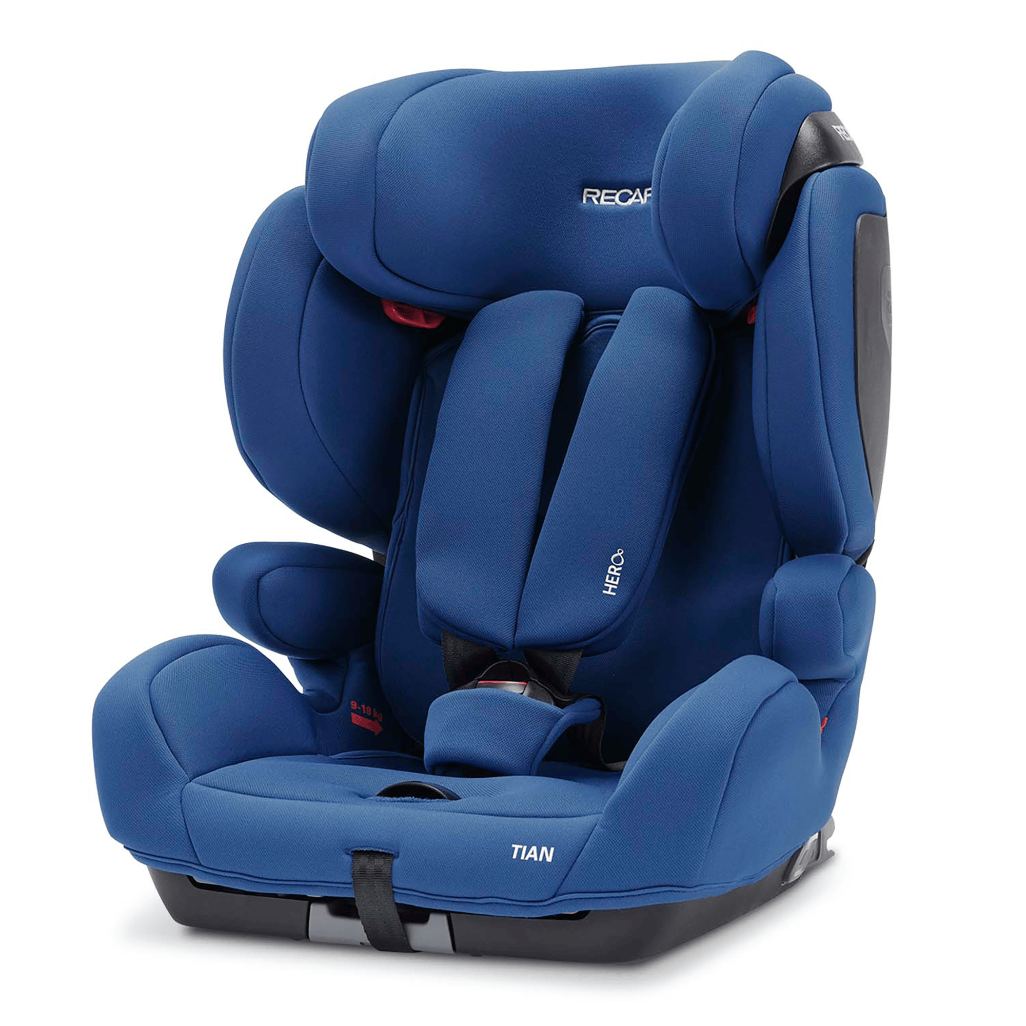 Kindersitze 9-36 kg, Gruppe 1/2/3, RECARO – Produktansicht