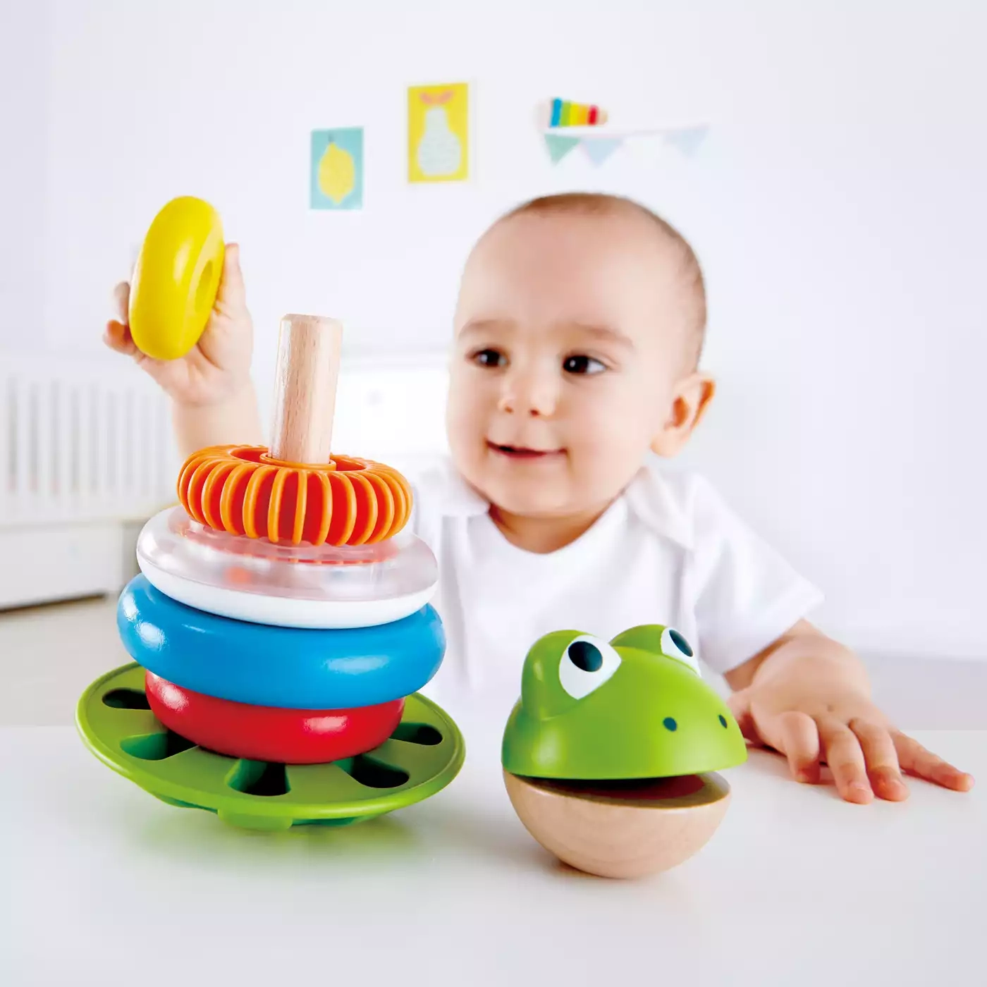 Holzspielzeug, Hape, Mehrfarbig – Produktansicht