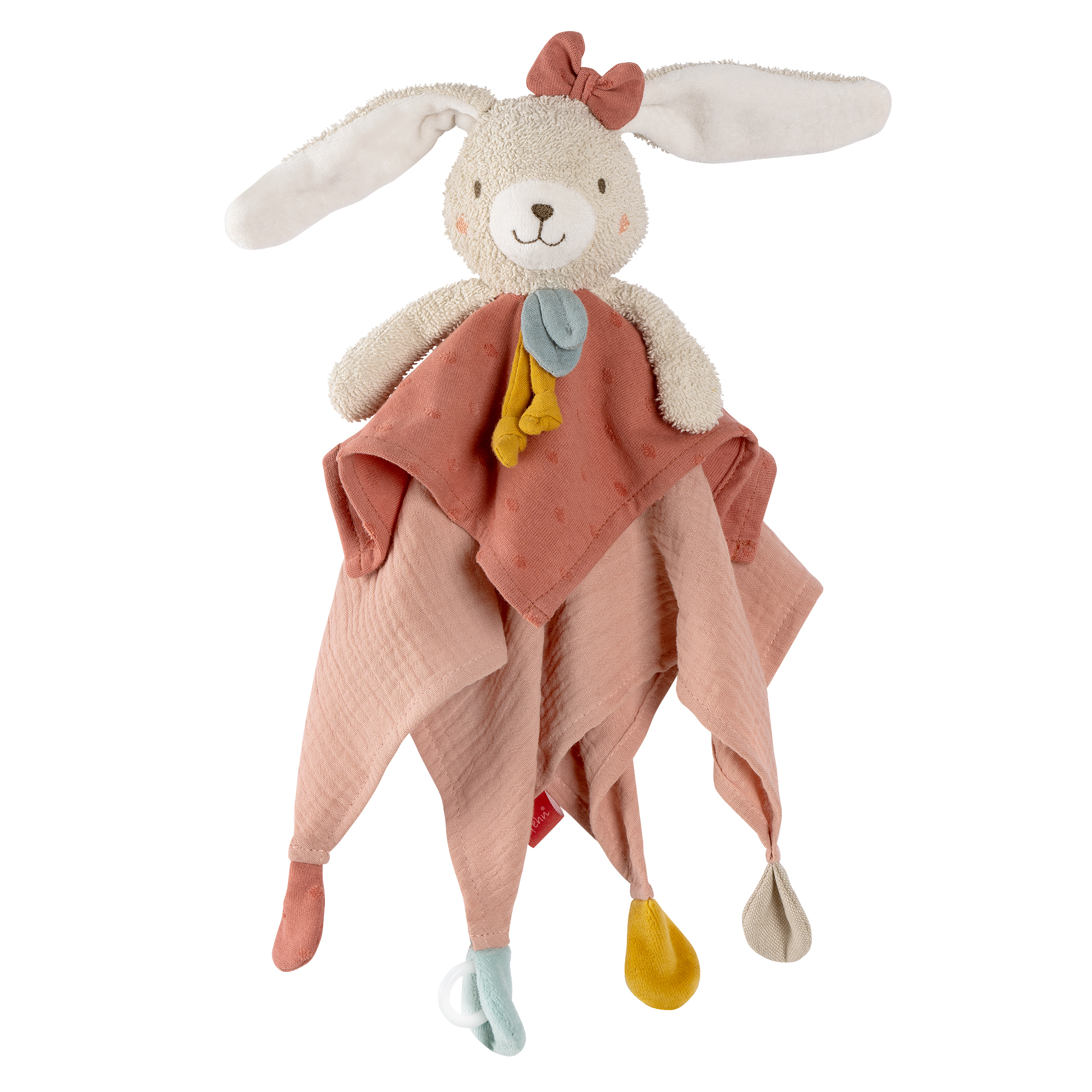 Schmusetücher, fehn, Pink – Produktansicht
