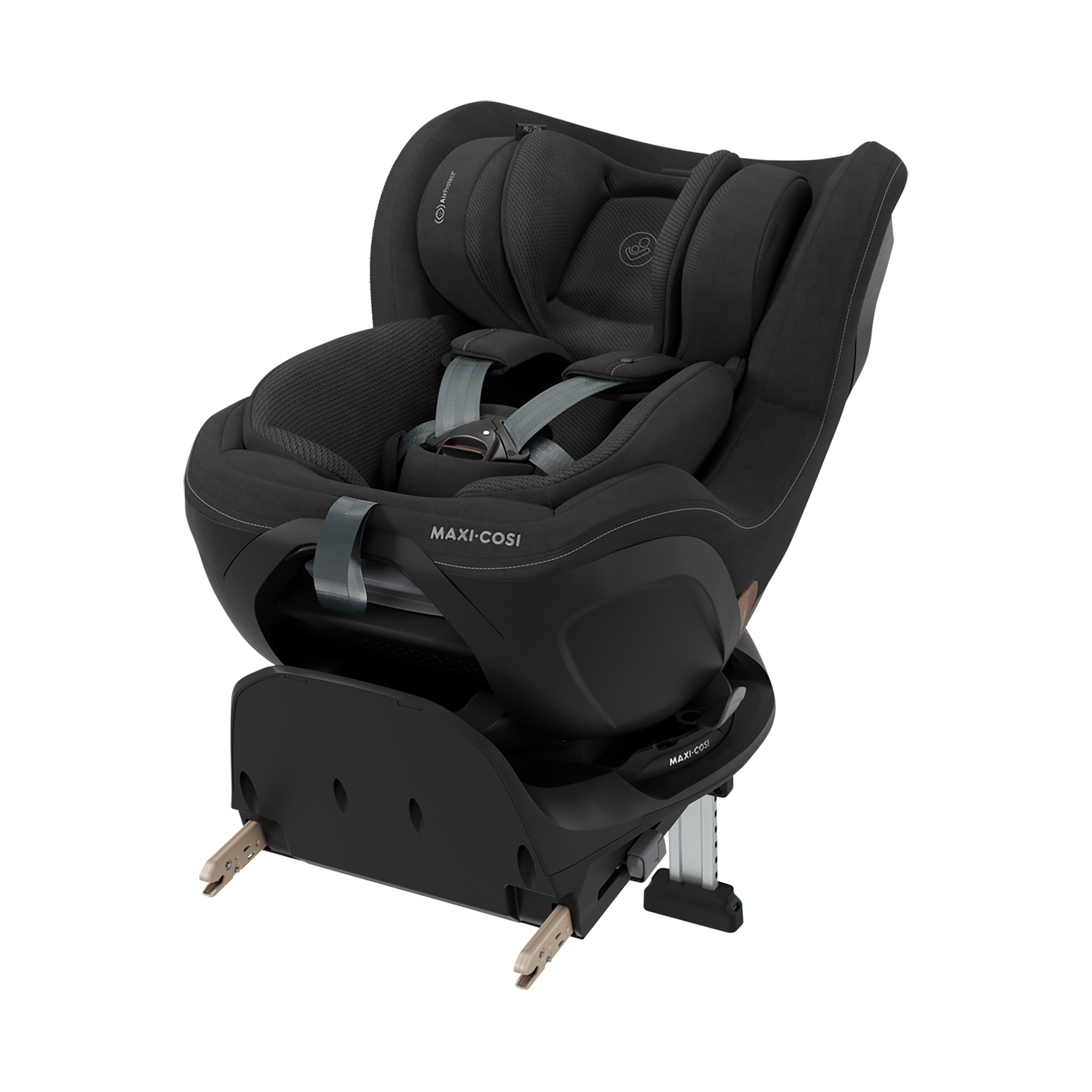 MAXI-COSI Premium, Schwarz – Besonderheit: Easy in, easy out mit SLIDETECH®2 - Technologie - der Sitz lässt sich bis zu 27 cm herausziehen
