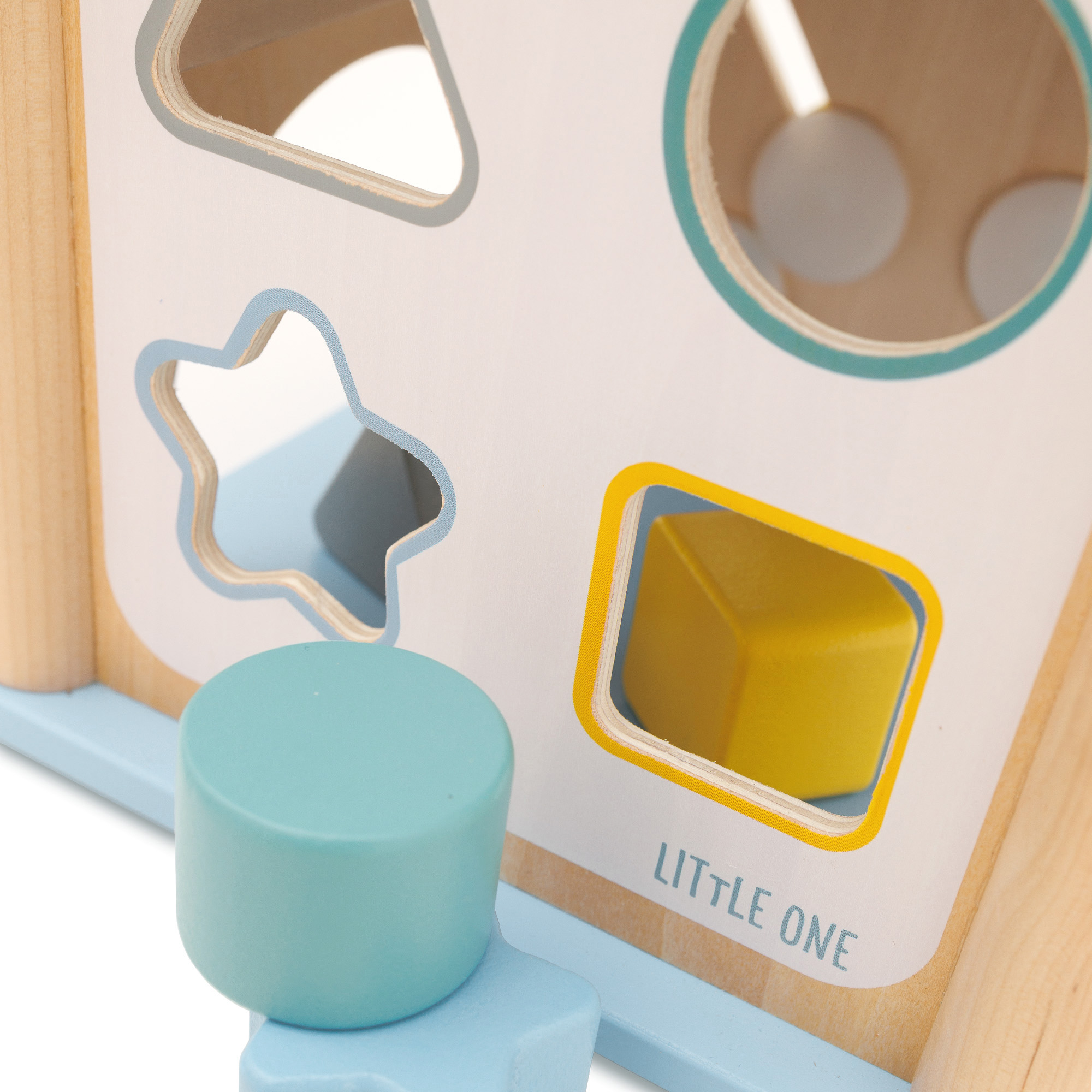 Motorikwürfel, LITTLE ONE, Mehrfarbig – Produktansicht