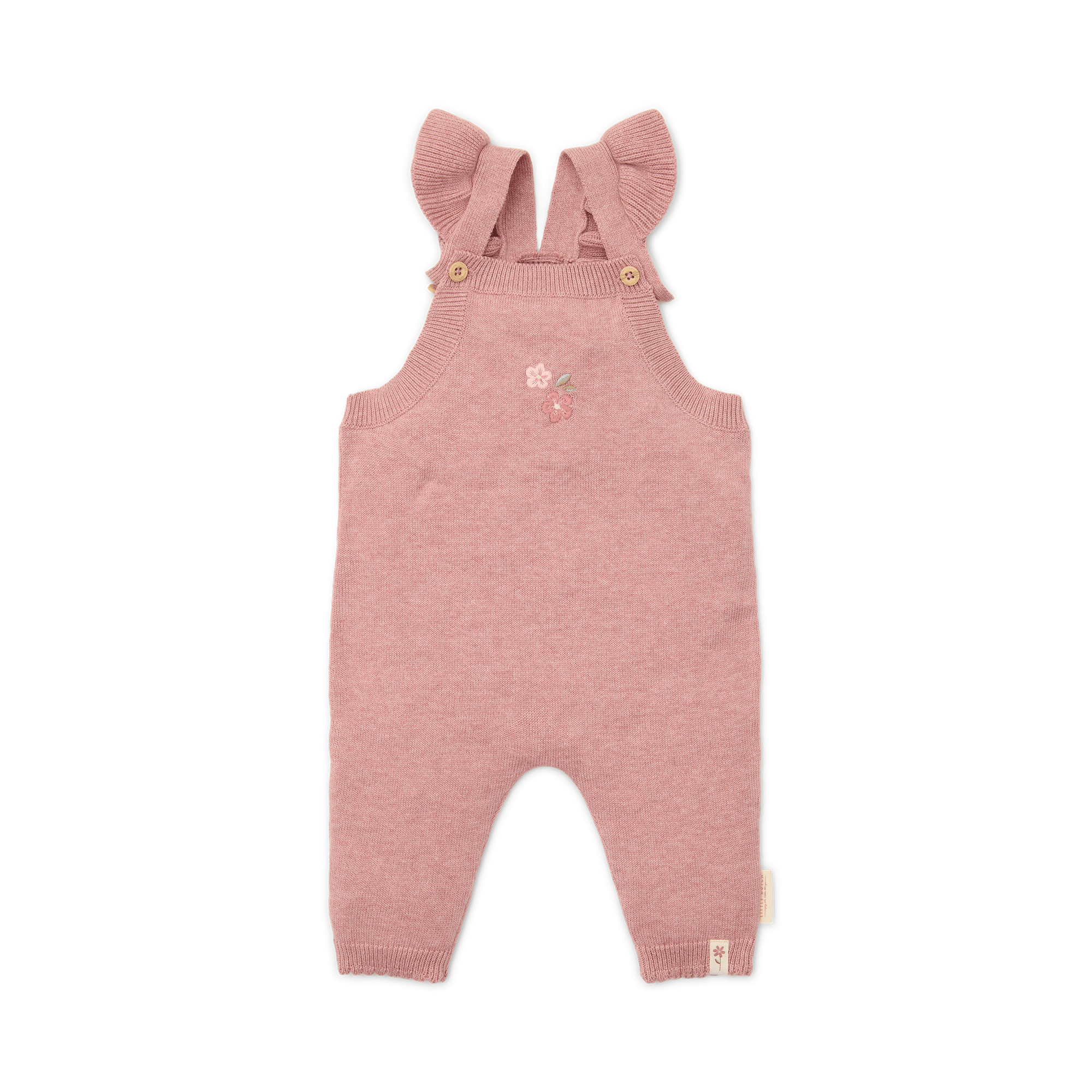 Latzhosen, LITTLE DUTCH, Pink – Besonderheit: aus 100% Baumwolle