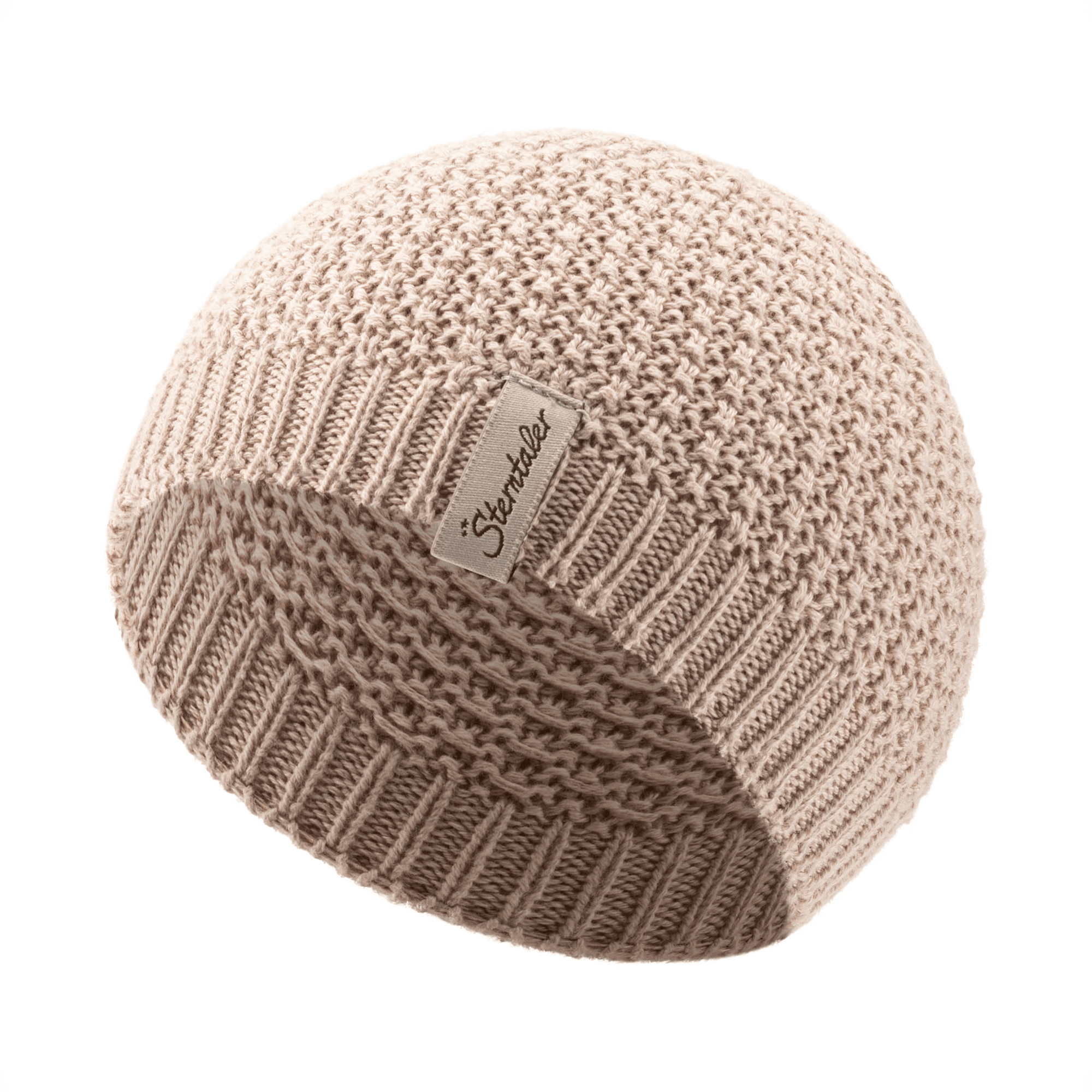 Strickmützen, Sterntaler, Beige – Besonderheit: GOTS zertifiziert