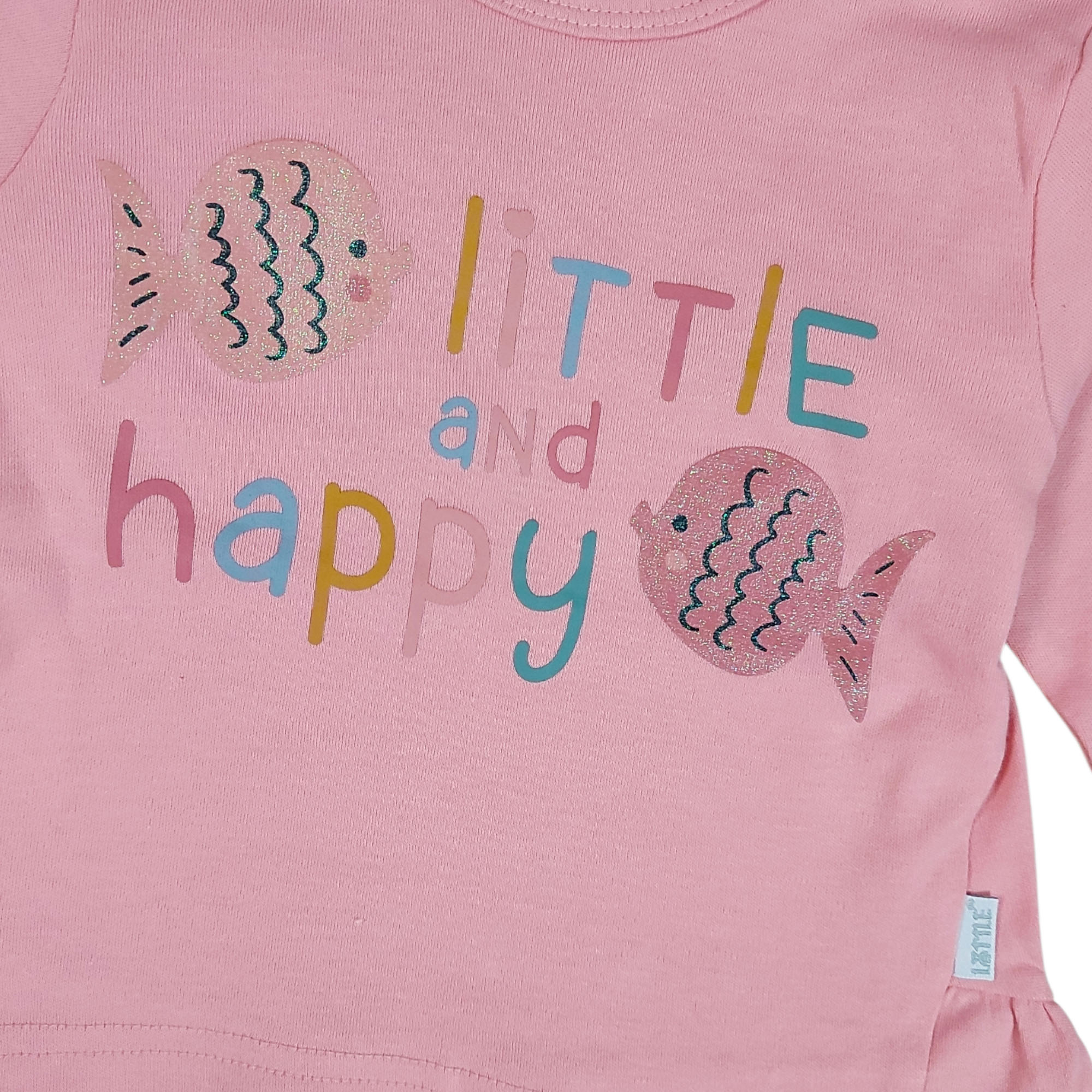 Langarmshirts, LITTLE, Pink – Produktansicht