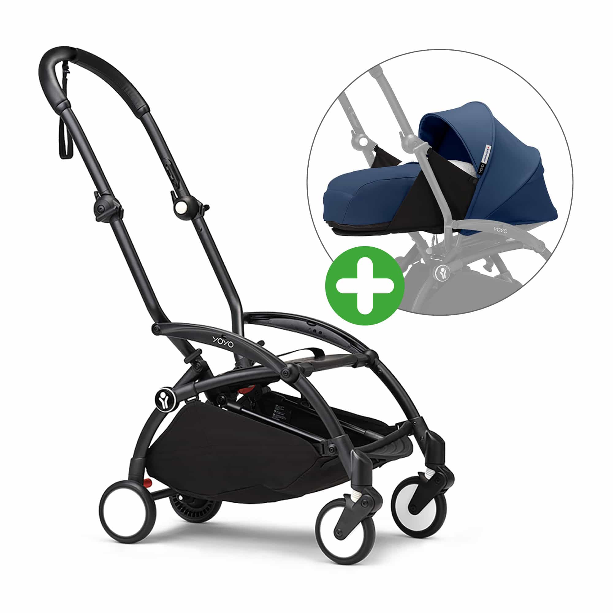 Kombi-Kinderwagen, STOKKE, Blau – Produktansicht