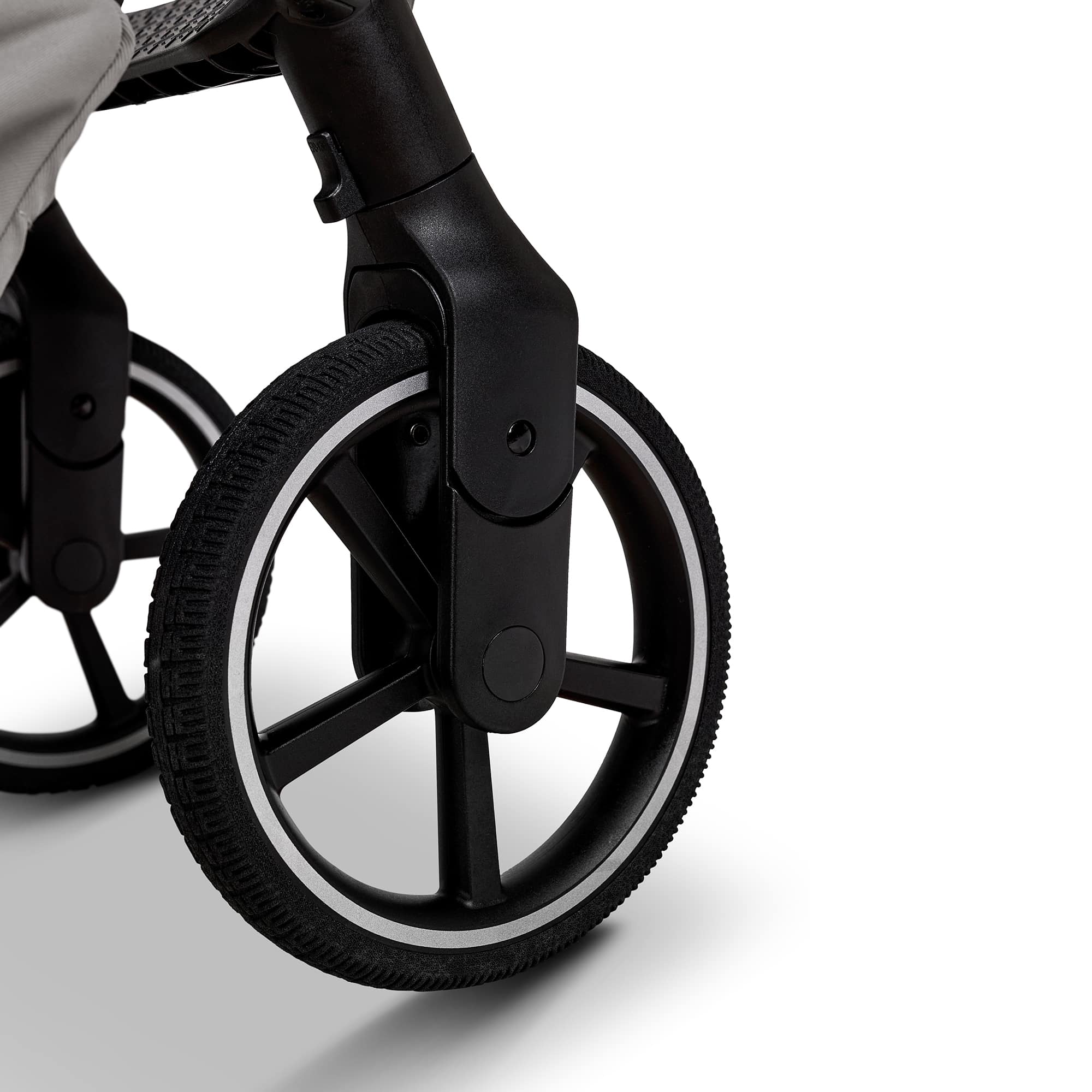 Kombi-Kinderwagen, MOON, Grau – Produktansicht