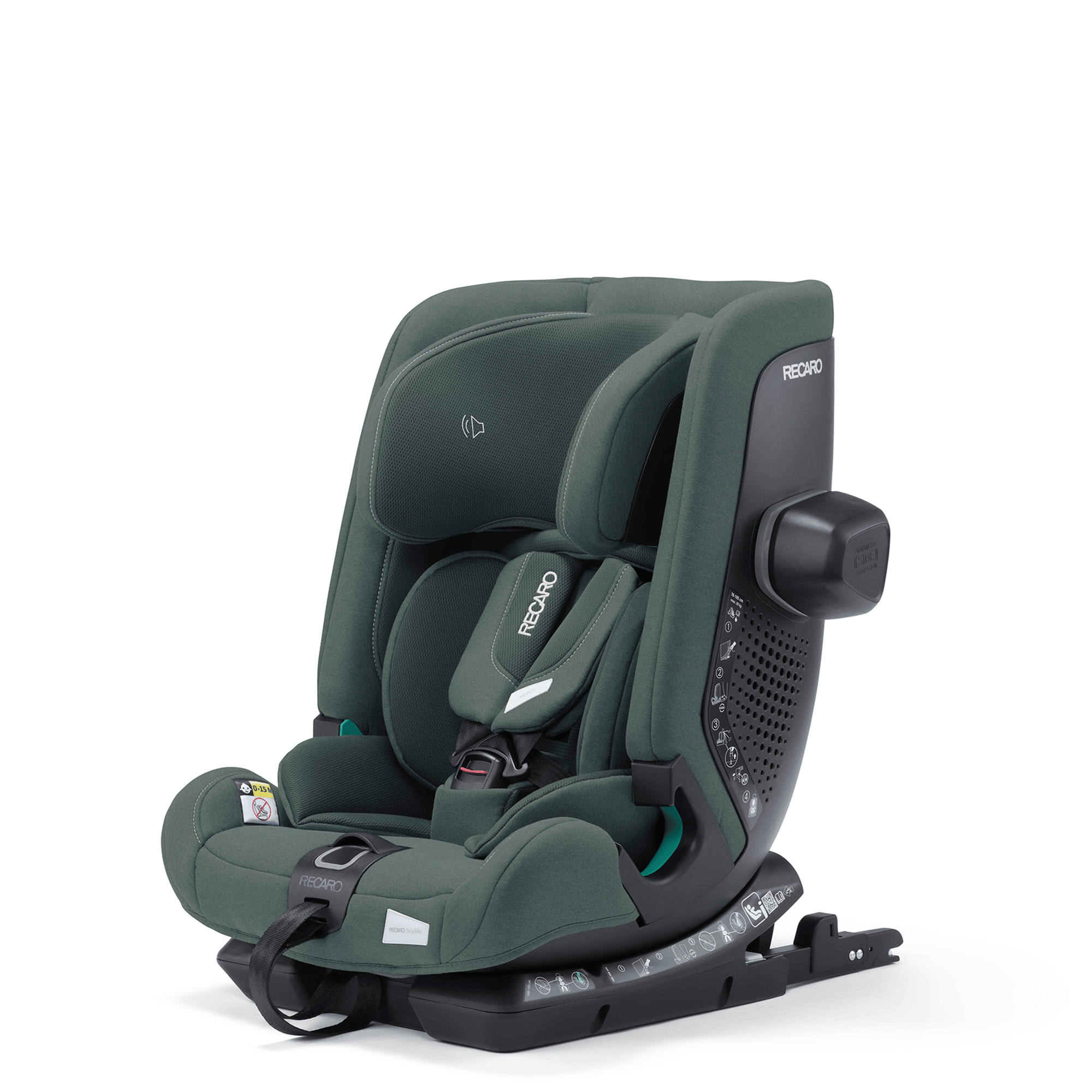 Kindersitze 9-36 kg, Gruppe 1/2/3, RECARO – Produktansicht