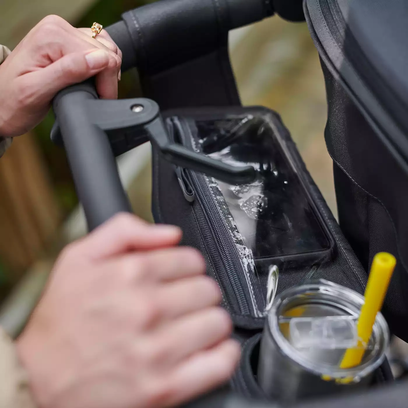 Kinderwagen Taschen, UPPAbaby, Schwarz – Besonderheit: leicht zu befestigen