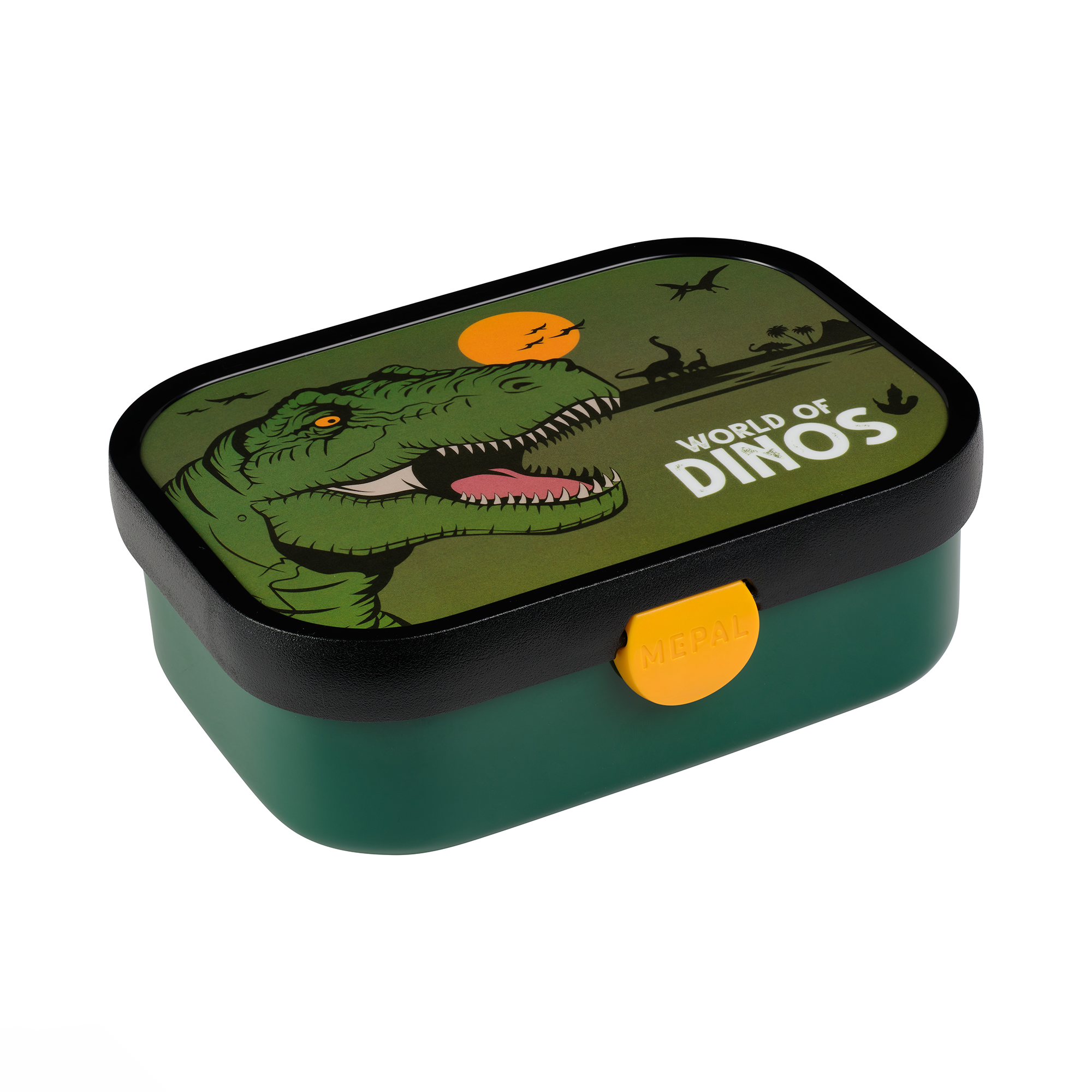 Brotdosen & Snackboxen, MEPAL, Grün – Besonderheit: mit Bento-Einsatz und Snackgabel