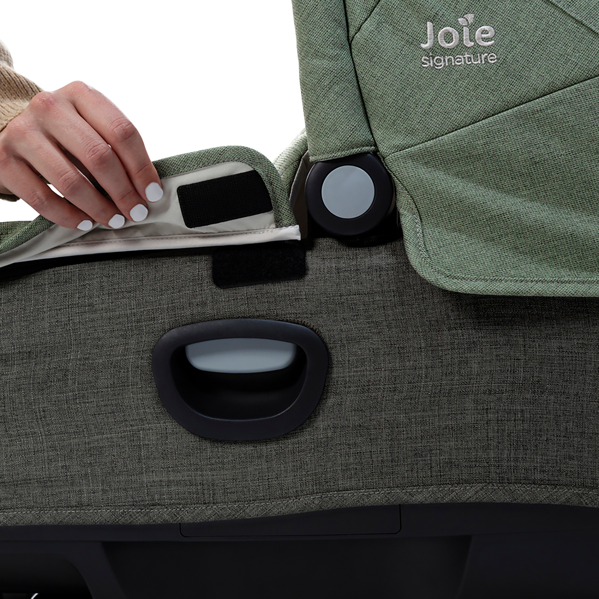 Babyschalen 0-13 kg, Gruppe 0+, Joie signature, Grün – Produktansicht