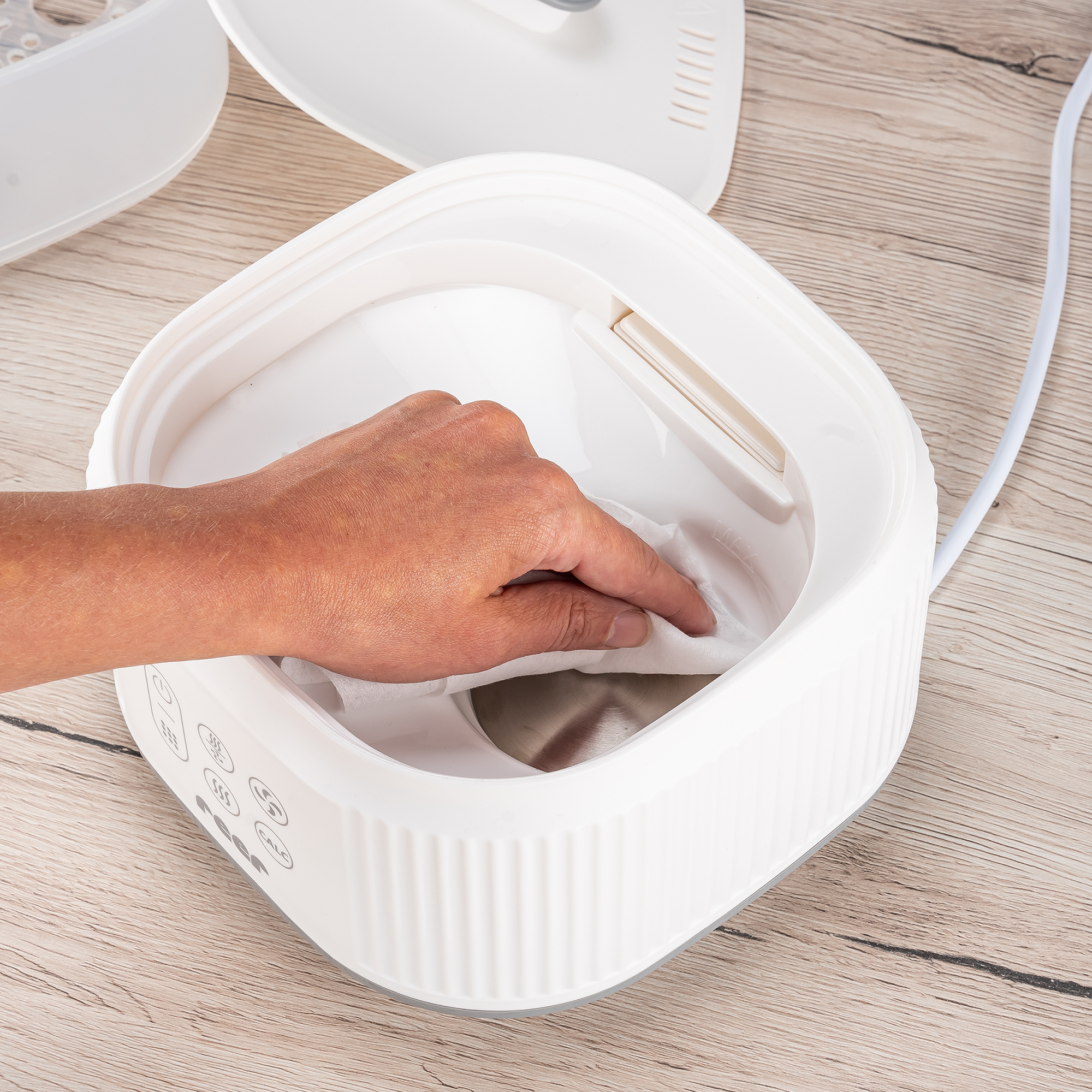 Vaporisatoren, reer, Weiß – Produktansicht