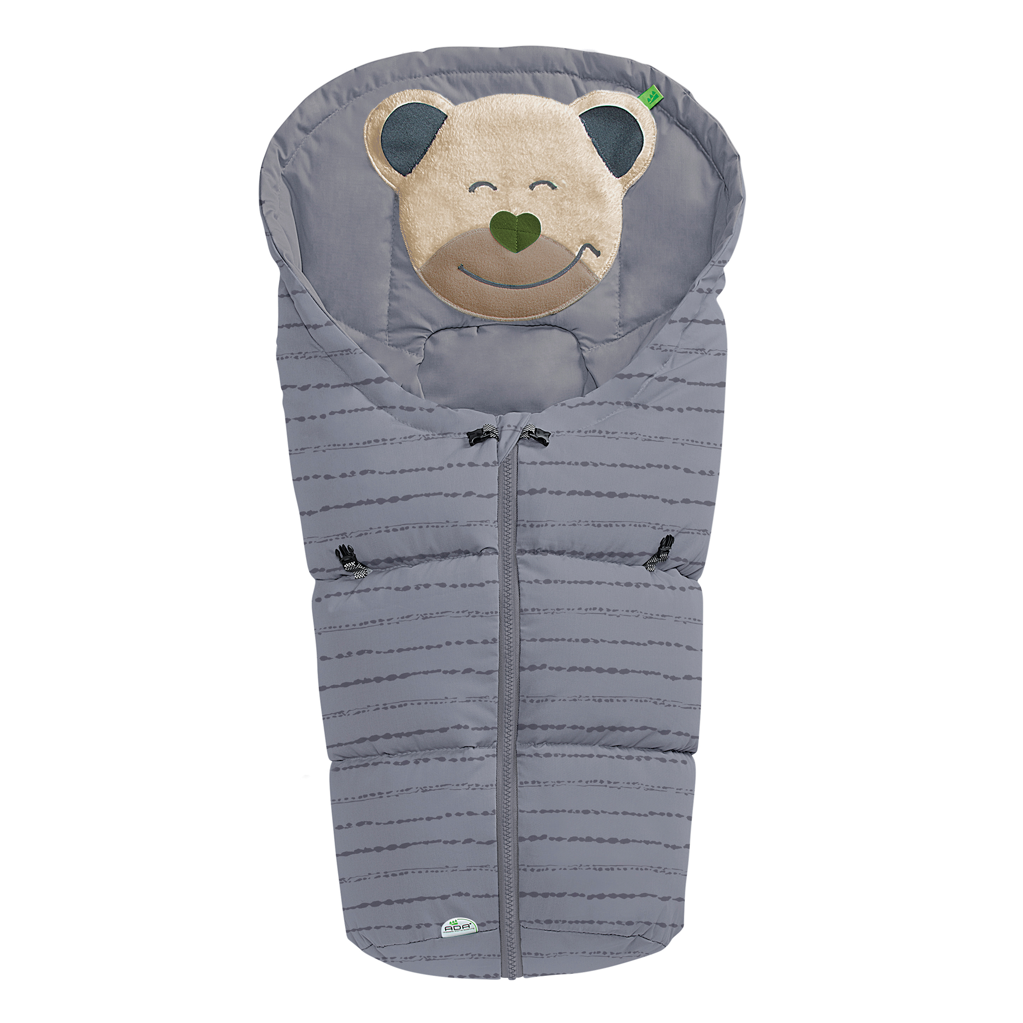 Fußsäcke, odenwälder, Dunkelgrau – Produktansicht