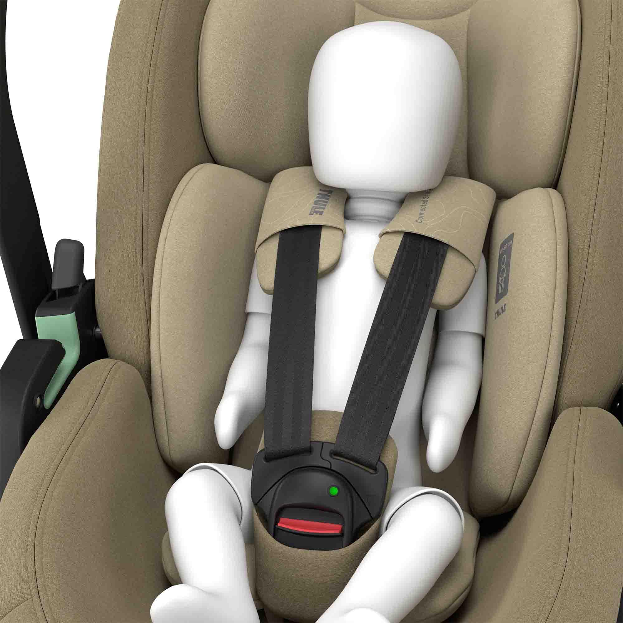 Babyschalen 0-13 kg, Gruppe 0+, THULE, Grün – Produktansicht