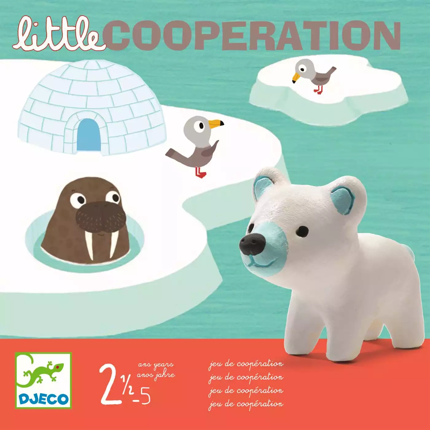 Kinderspiele, DJECO, Blau – Produktansicht