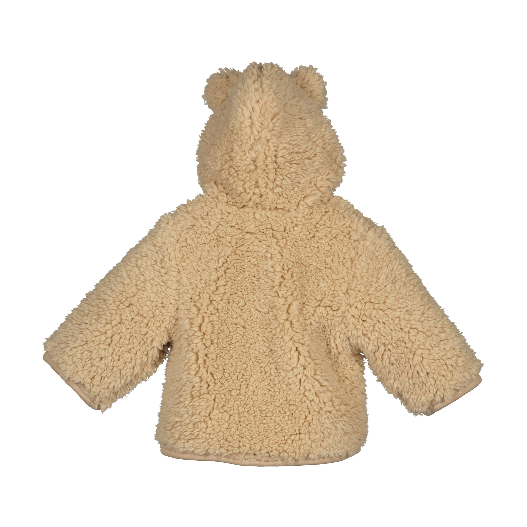 Jacken, blue seven, Braun – Besonderheit: aus weichem Teddyfleece