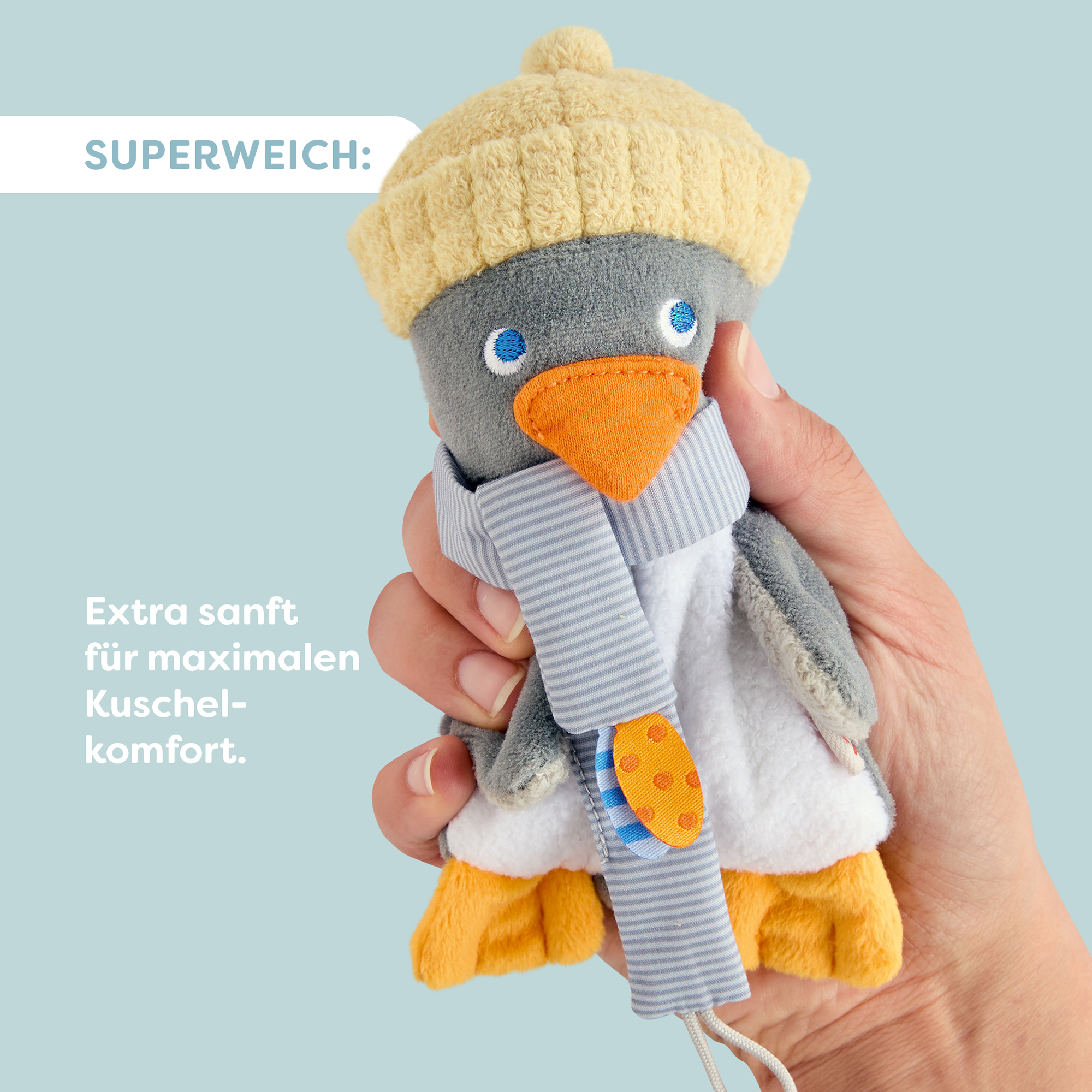 Kuscheltiere, HABA, Weiß – Produktansicht