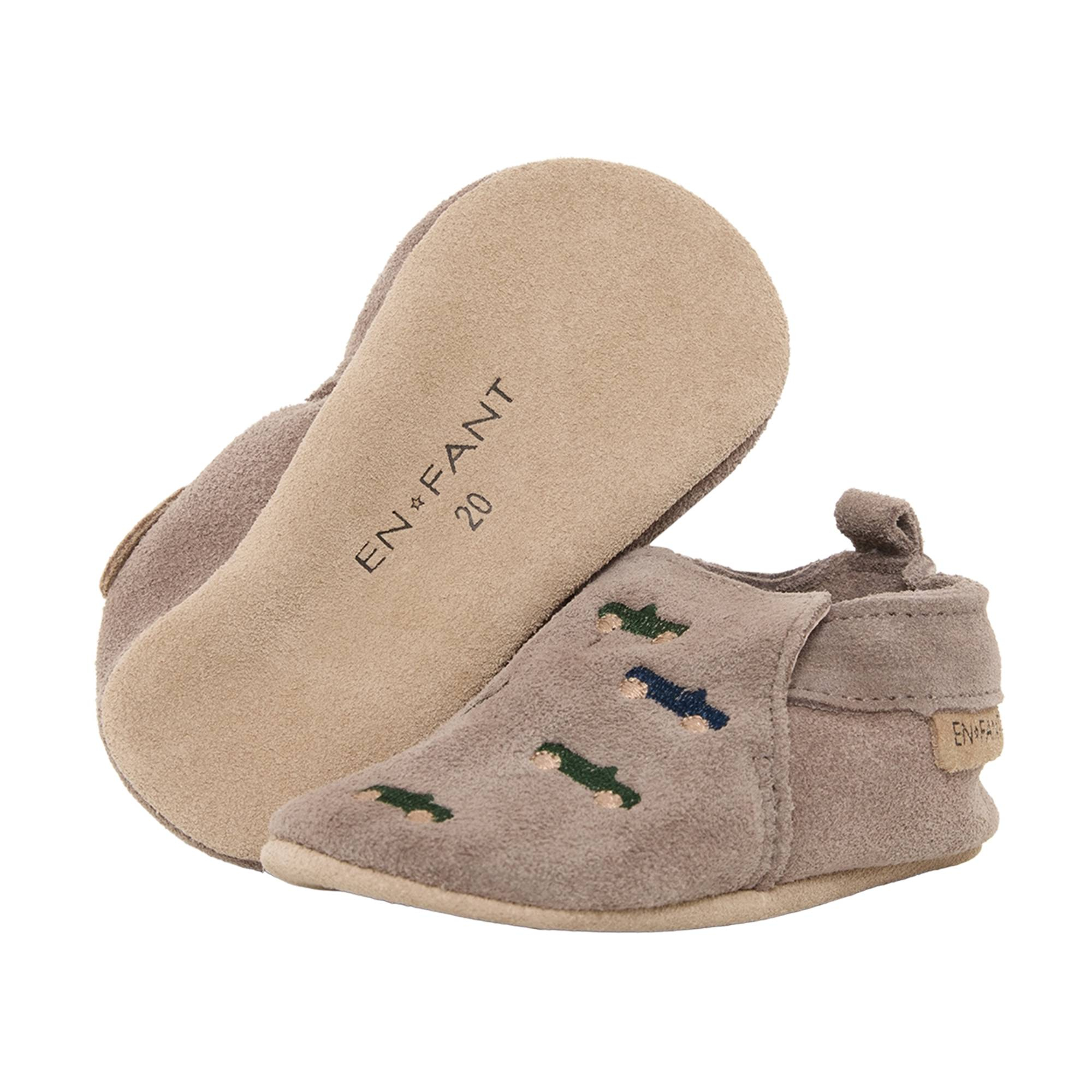 Hausschuhe, EN FANT, Beige – Besonderheit: rutschfeste, weiche und flexible Sohle
