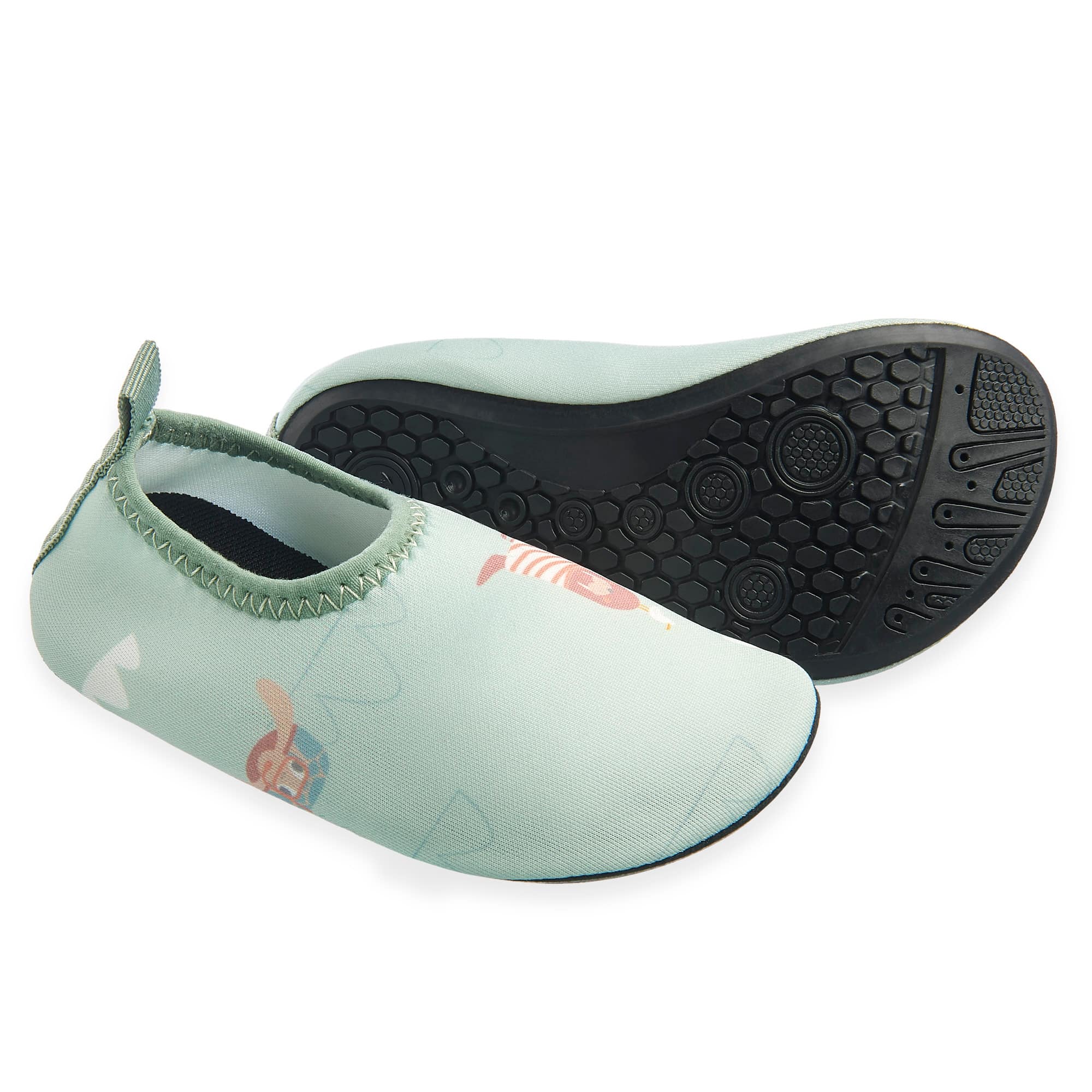 Badeschuhe, LITTLE ONE, Grün – Produktansicht