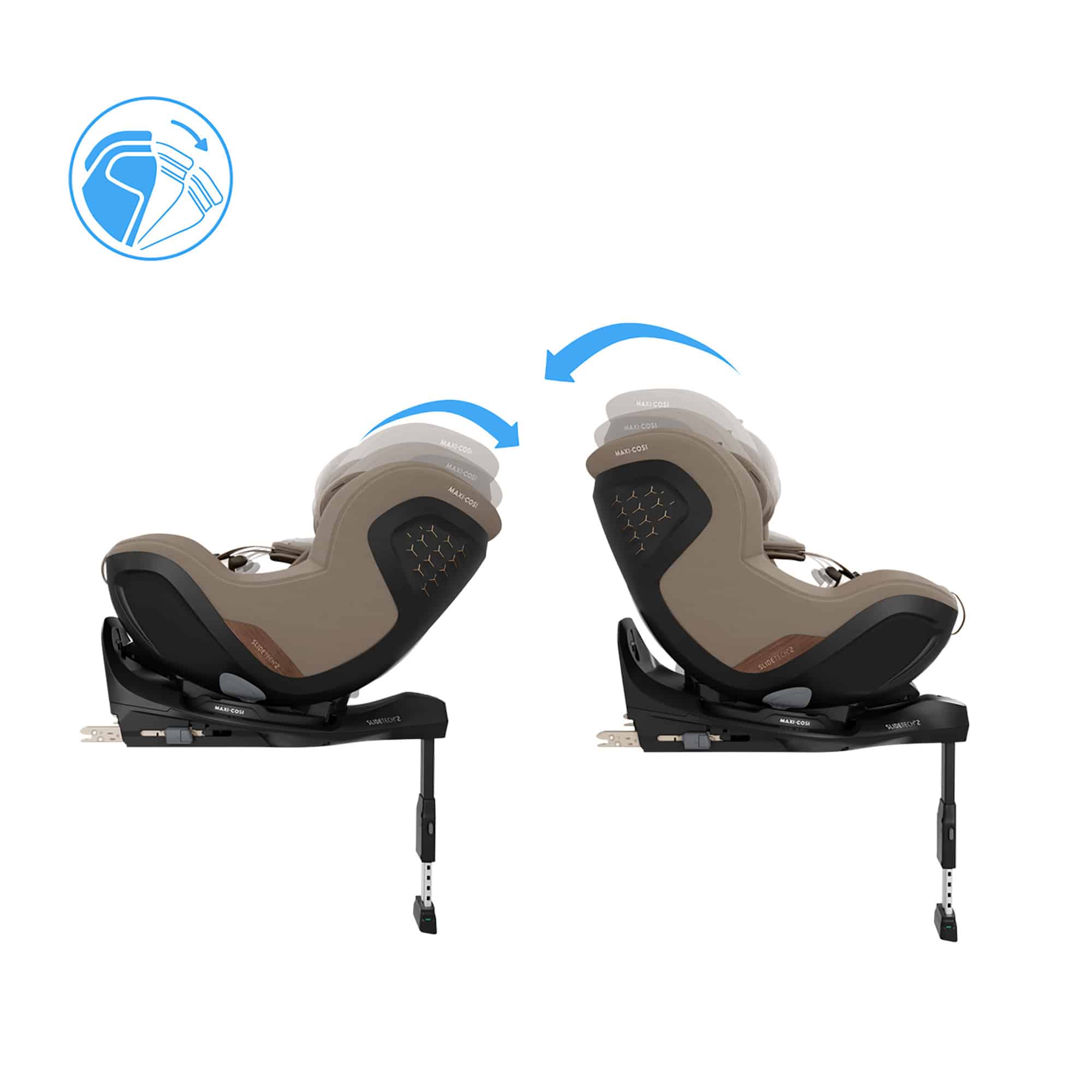 Reboarder 0-18 kg, Gruppe 0+/1, MAXI-COSI Premium, Beige – Produktansicht