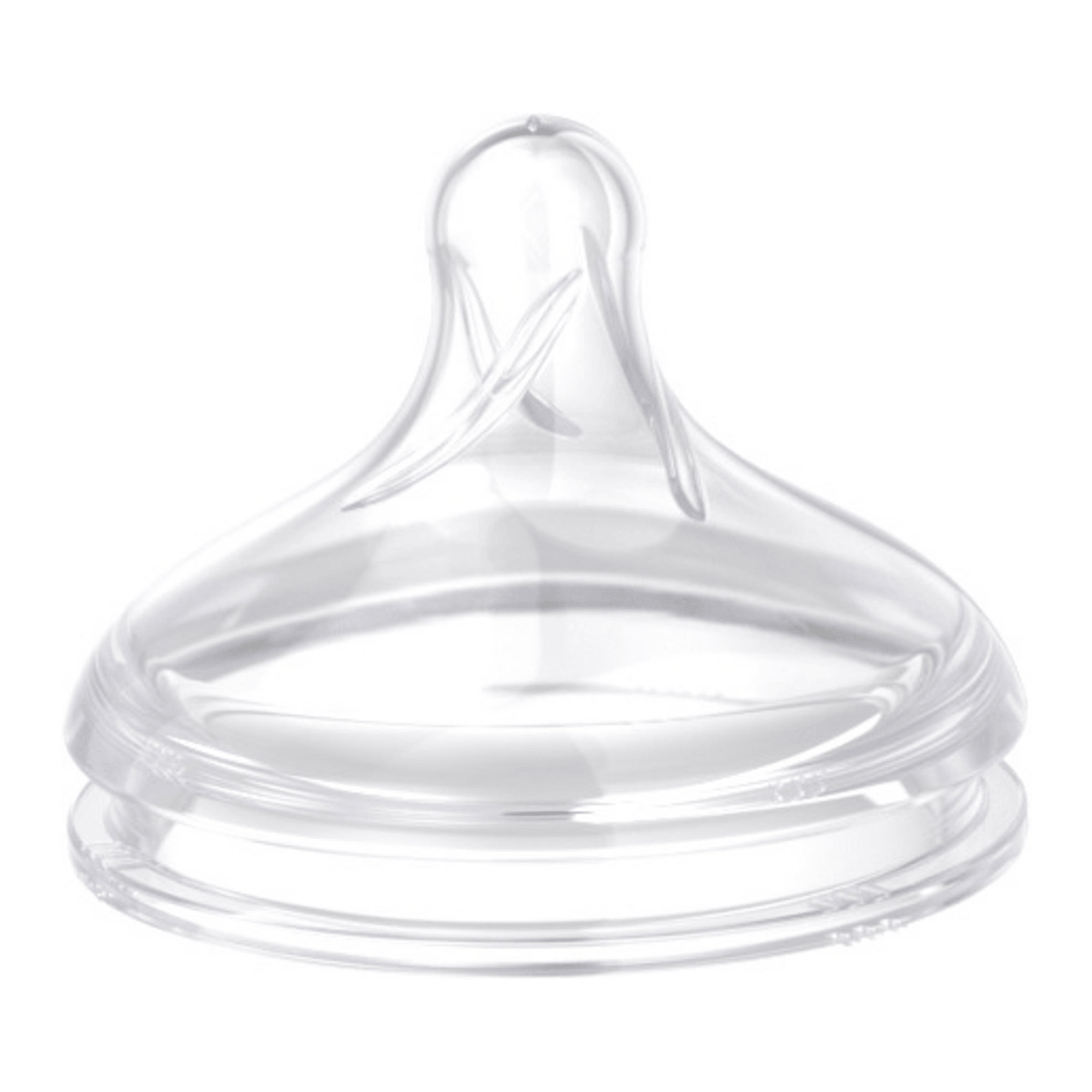 Silikonsauger Gr. 2 für Baby-Weithalsflaschen lifefactory Transparent 2000584193004 1