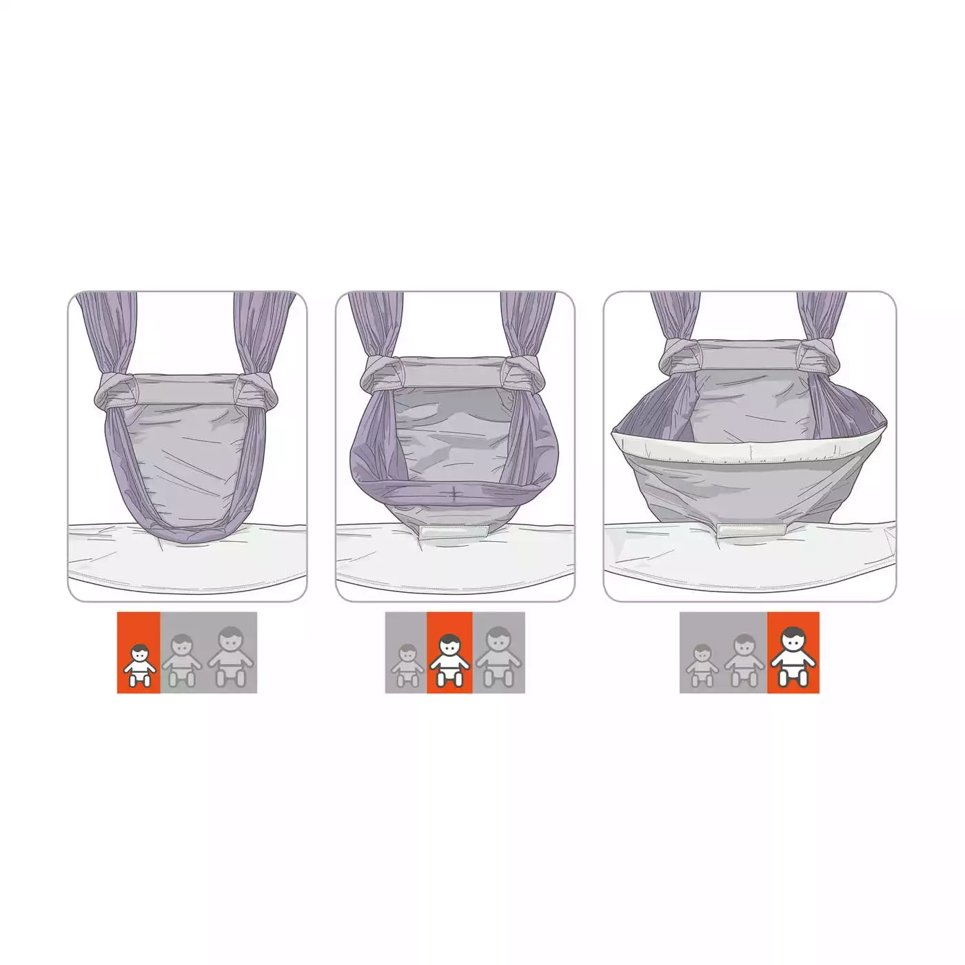 manduca, manduca, Grau – Produktansicht