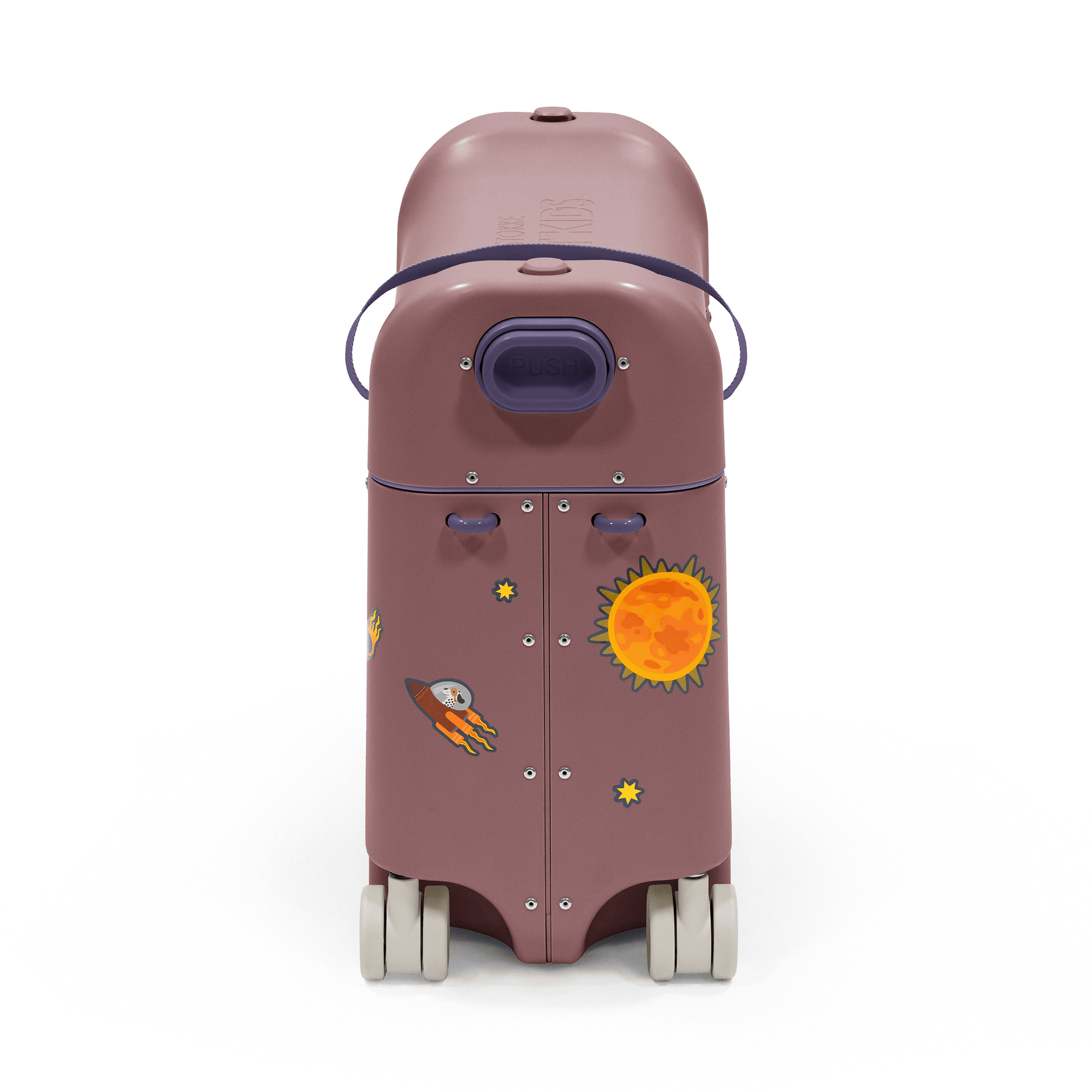 Kinderkoffer, STOKKE, Lila – Produktansicht