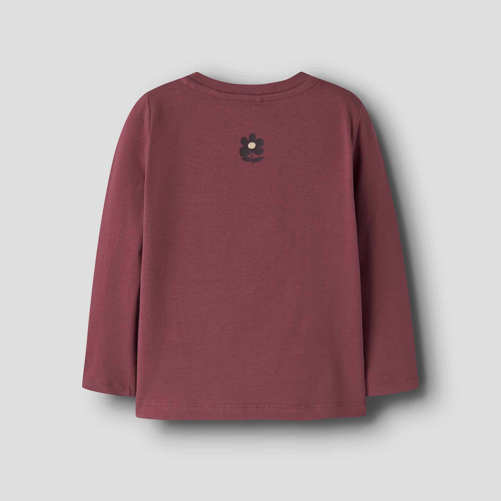 Langarmshirts, name it, Rot – Besonderheit: leicht dehnbarer Jersey-Stoff