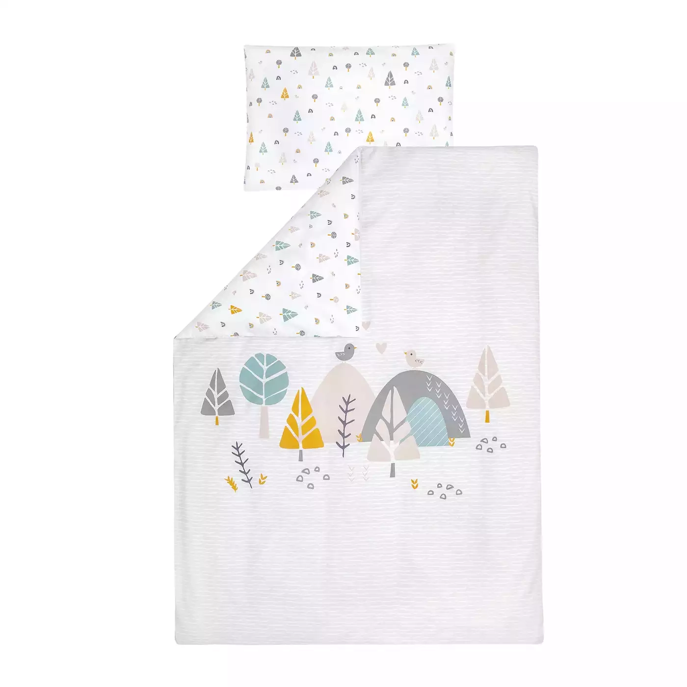 Bettbezüge, B.O. TraumZeit, Weiß – Produktansicht