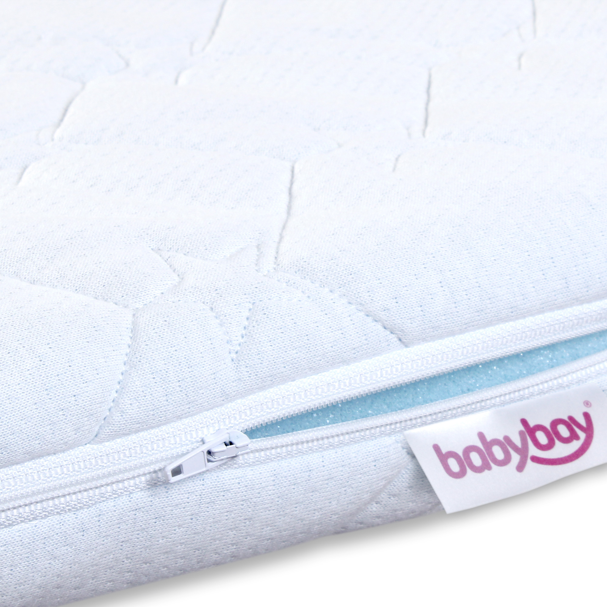 Matratzen, babybay, Weiß – Produktansicht
