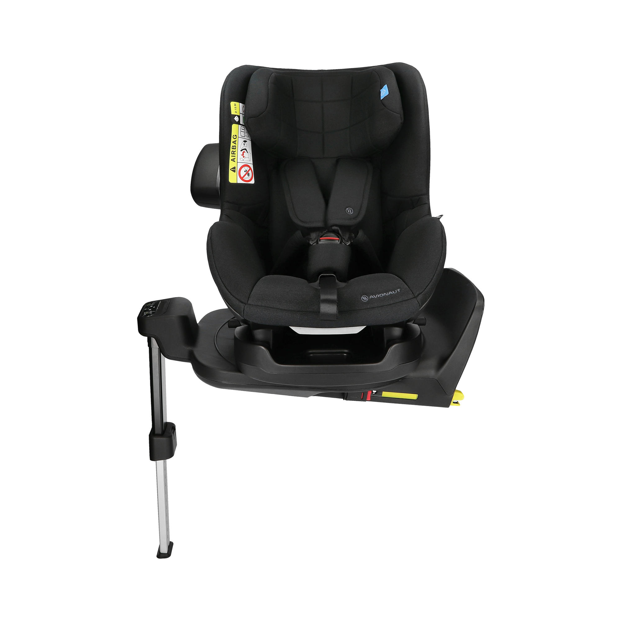 Reboarder 0-18 kg, Gruppe 0+/1, AVIONAUT, Schwarz – Produktansicht