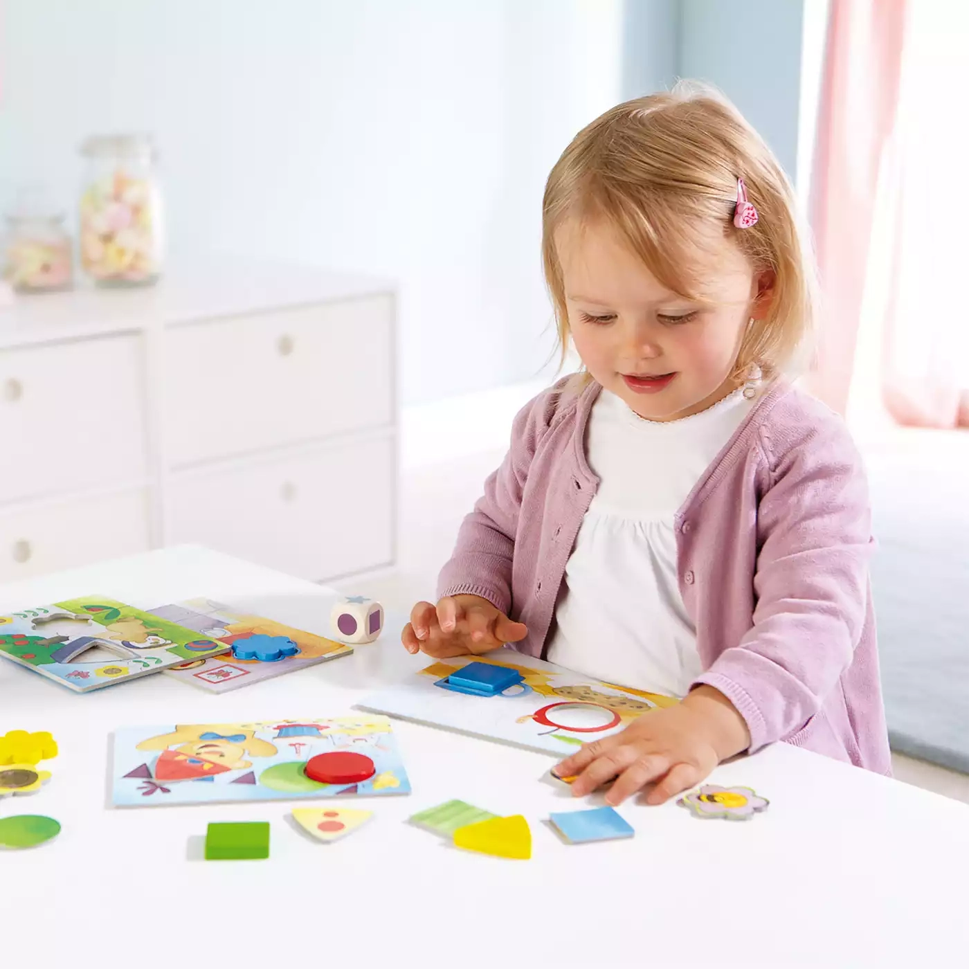 Kinderspiele, HABA, Mehrfarbig – Besonderheit: zum ersten Puzzeln geeignet
